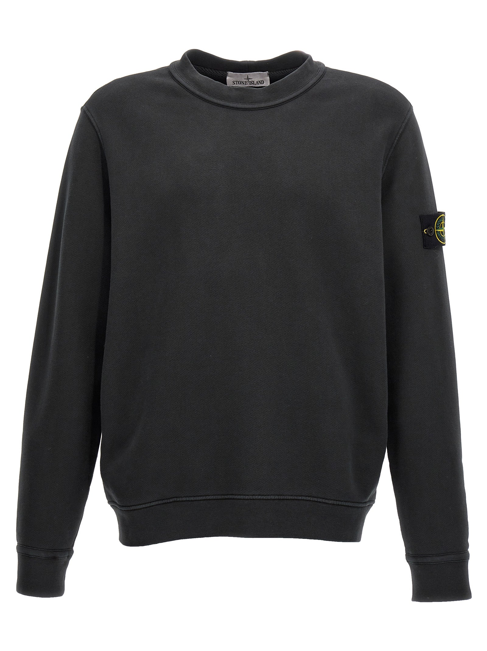 Stone Island Logo Badge Sweatshirt