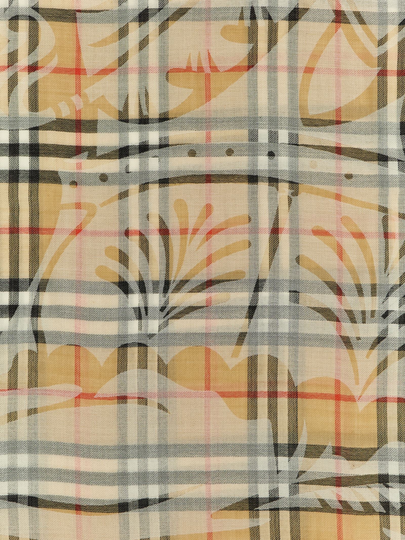 Burberry 'Equestrian Knight Design' Scarf