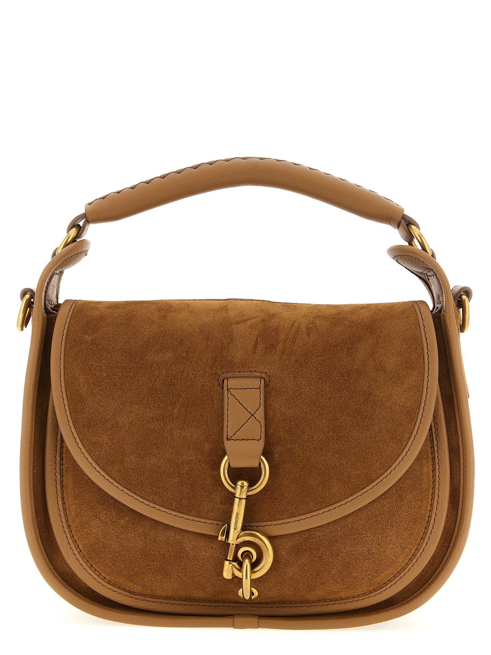 Burberry 'Messenger B Clip' Crossbody Bag
