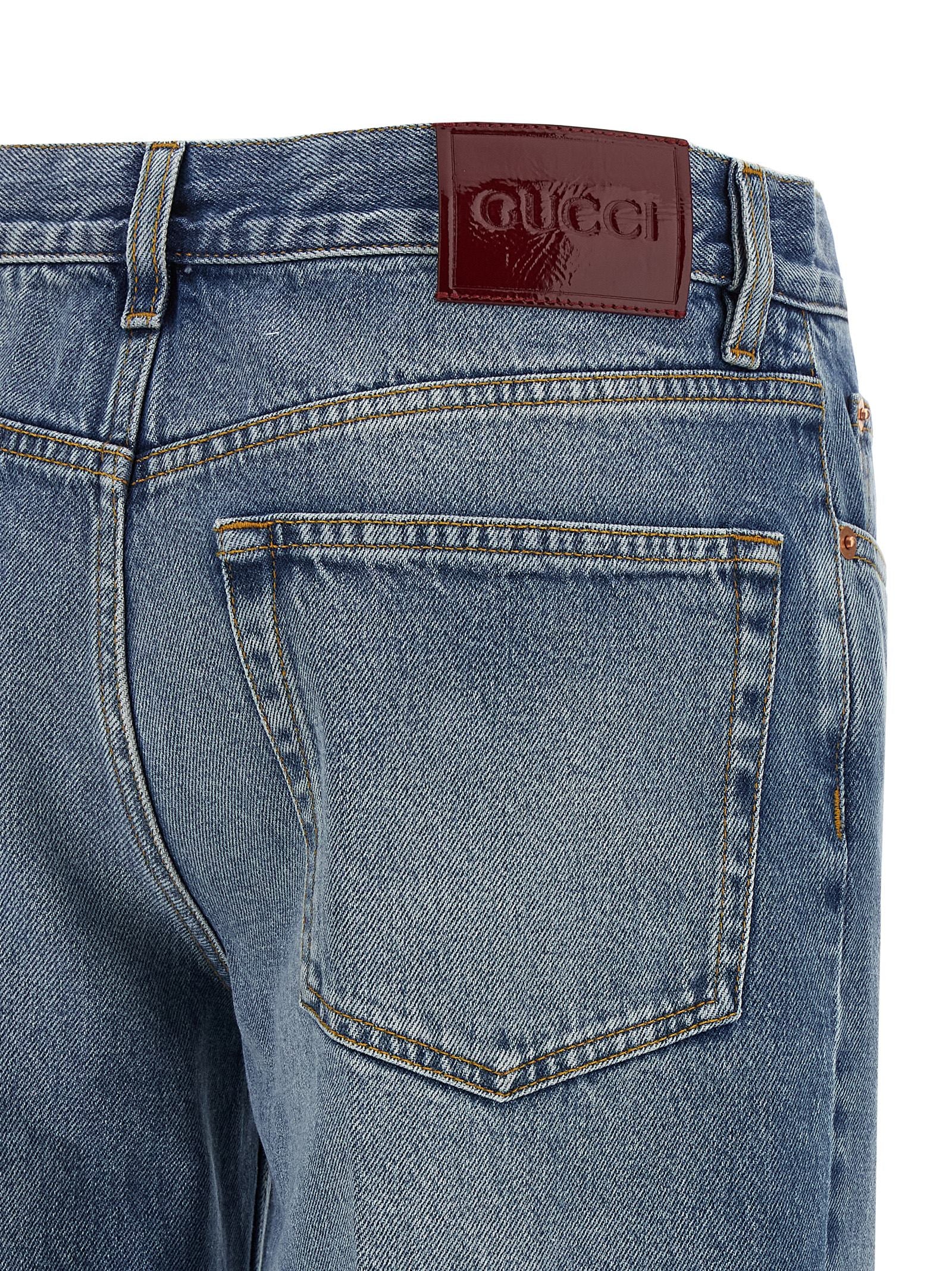 Gucci Straight Leg Jeans