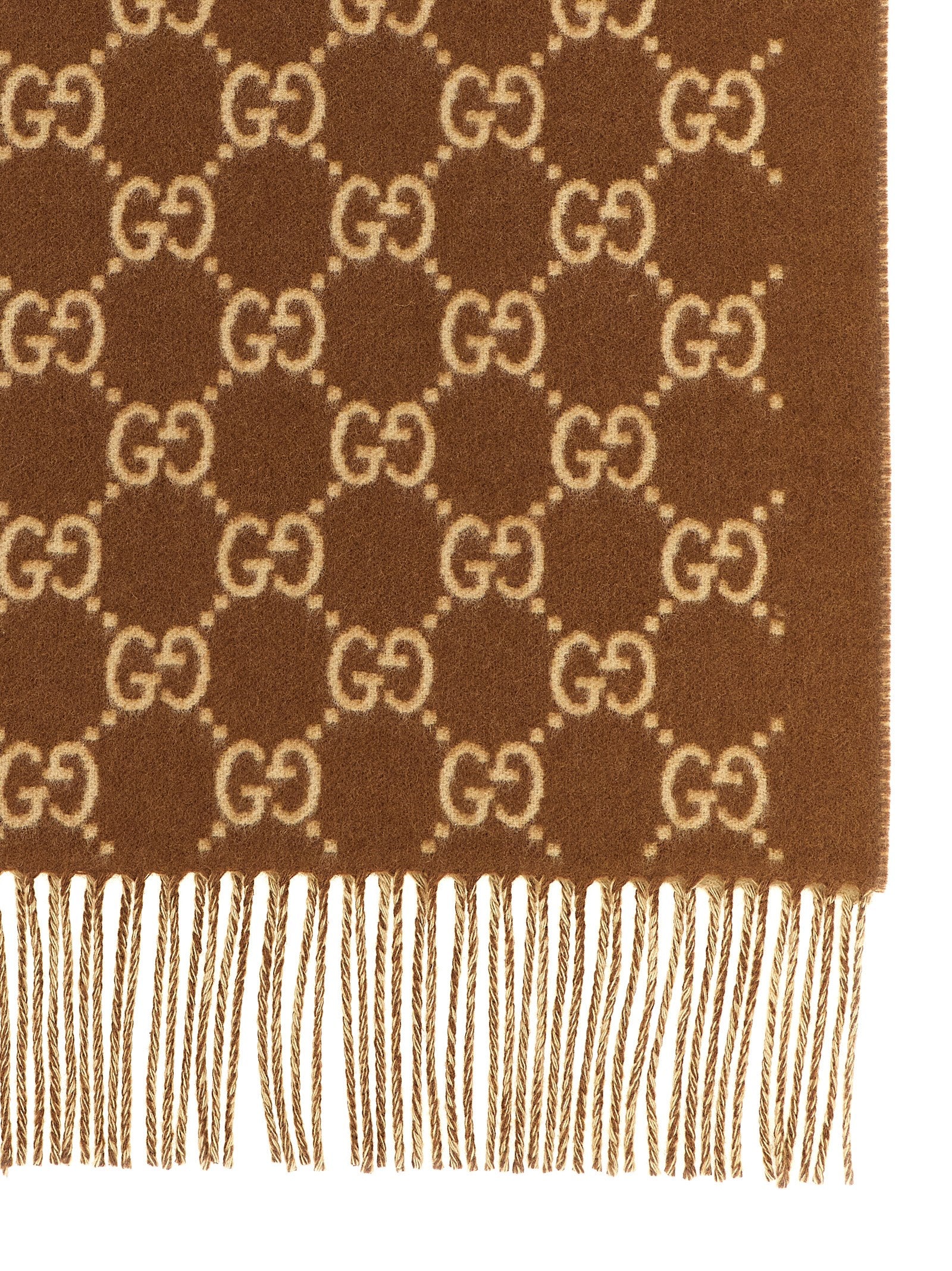 Gucci Gg Cashmere Scarf