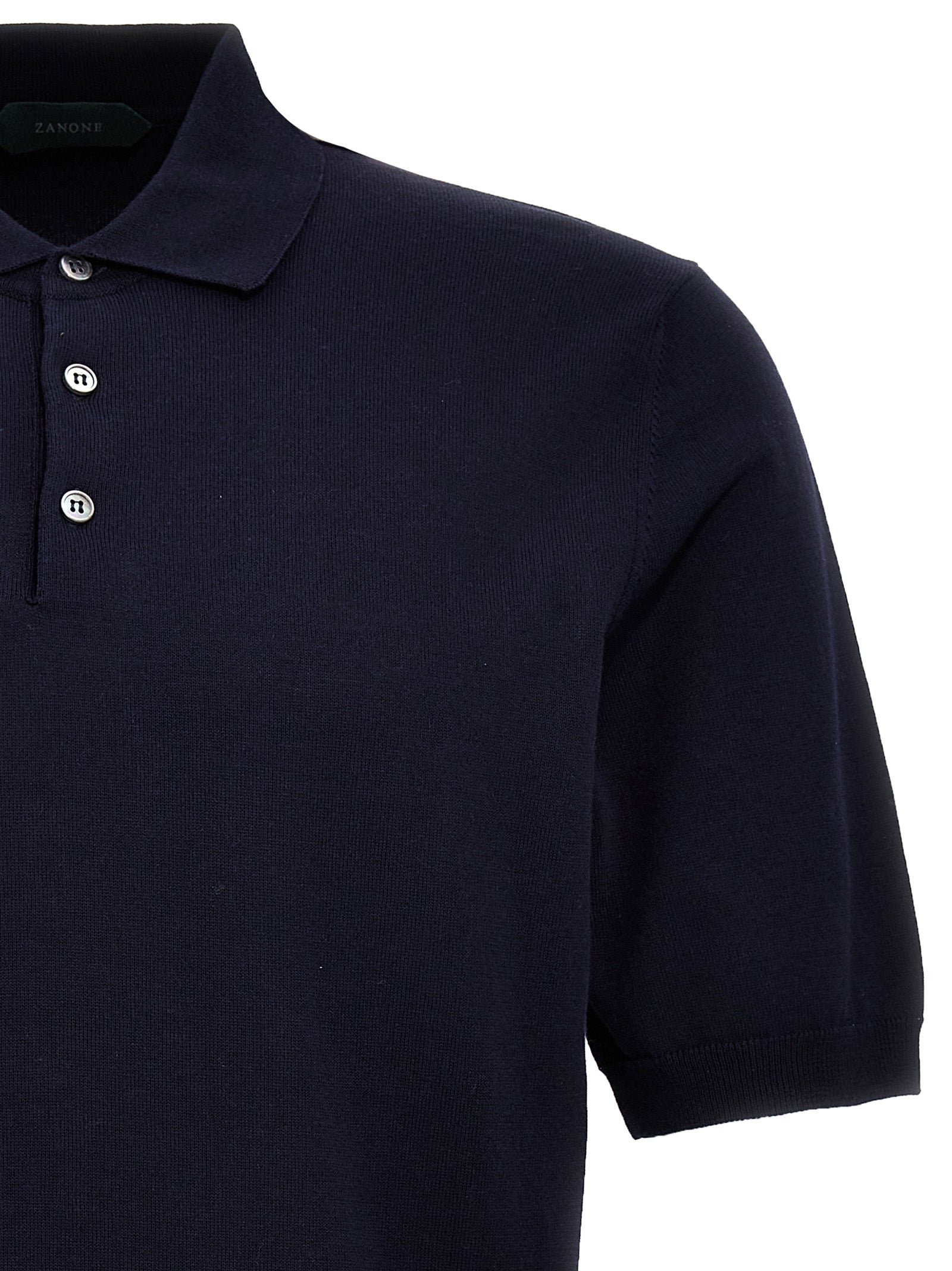 Zanone Cotton Polo Shirt