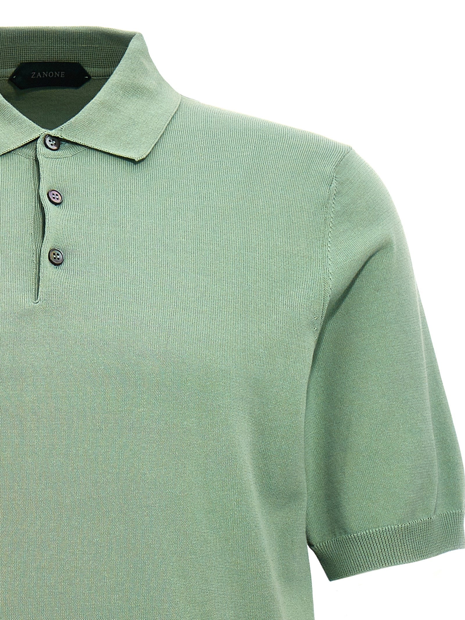 Zanone Cotton Polo Shirt