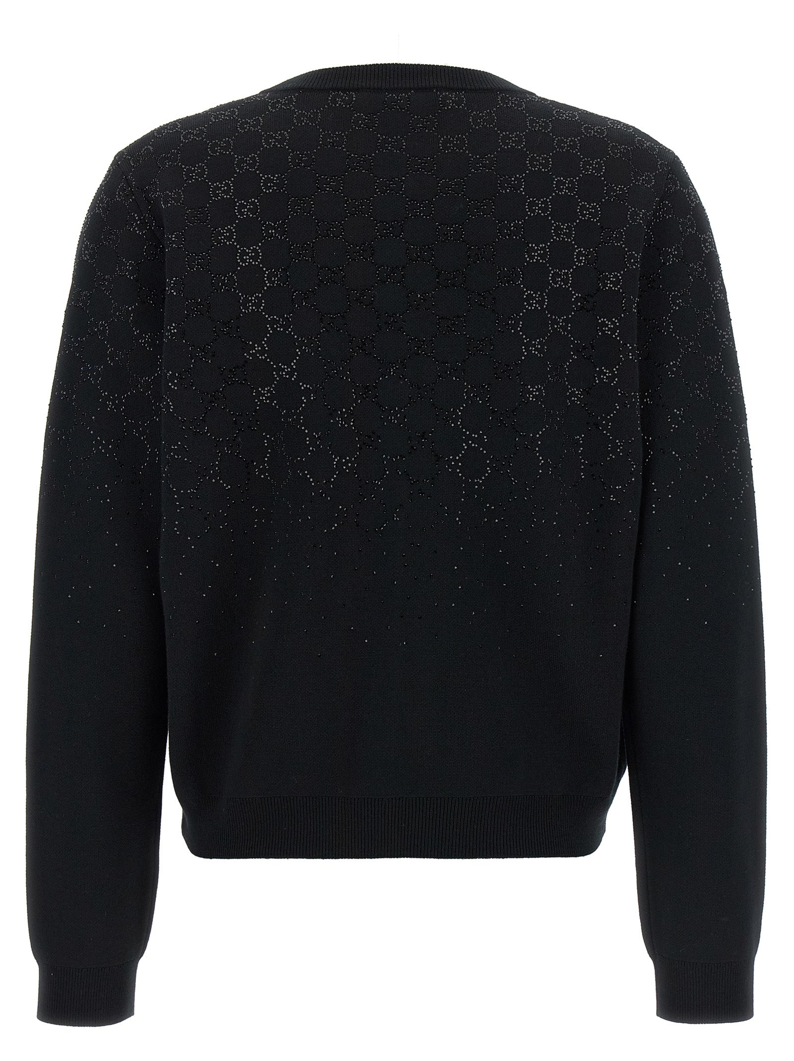 Gucci 'Gg' Crystal Cardigan
