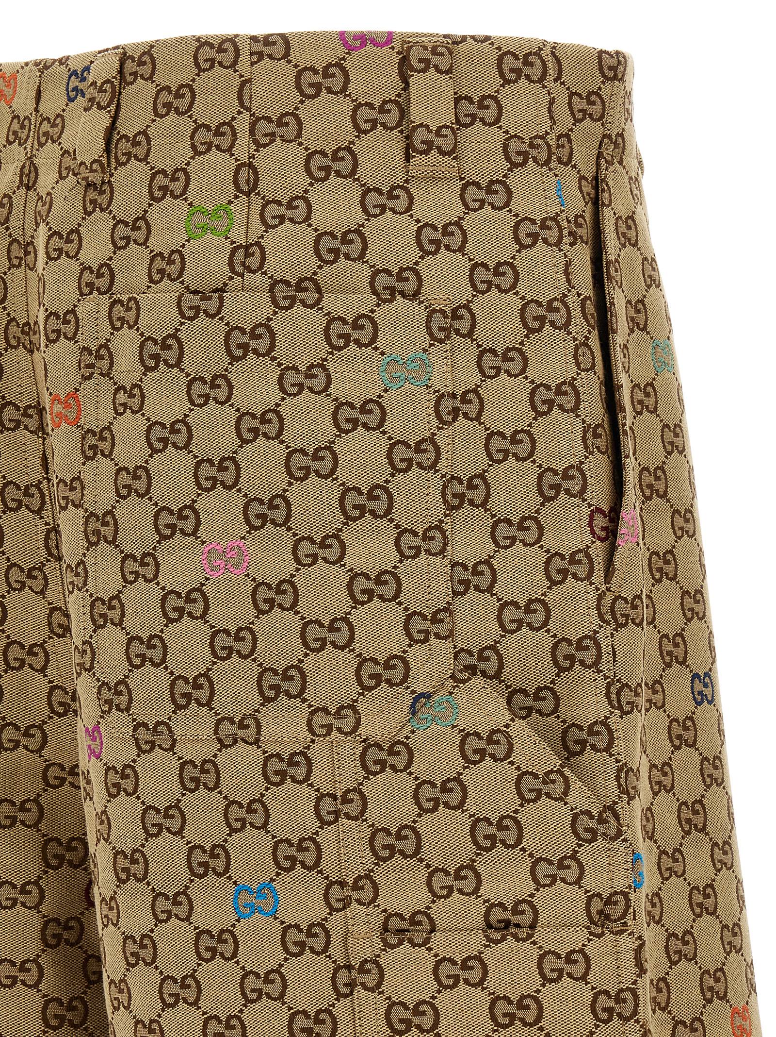 Gucci Multicolor Fil Coupé Bermuda Shorts