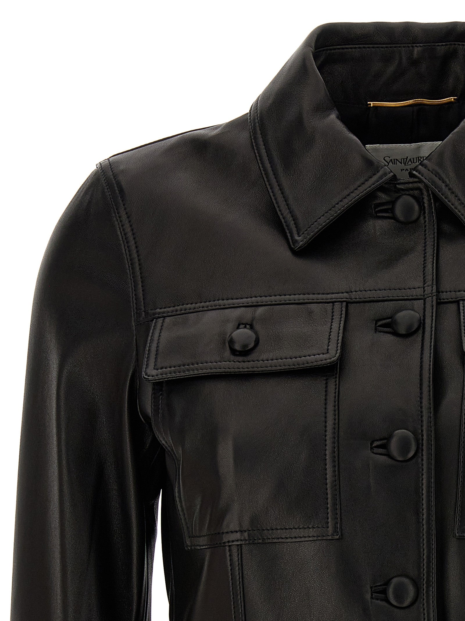 Saint Laurent Leather Jacket