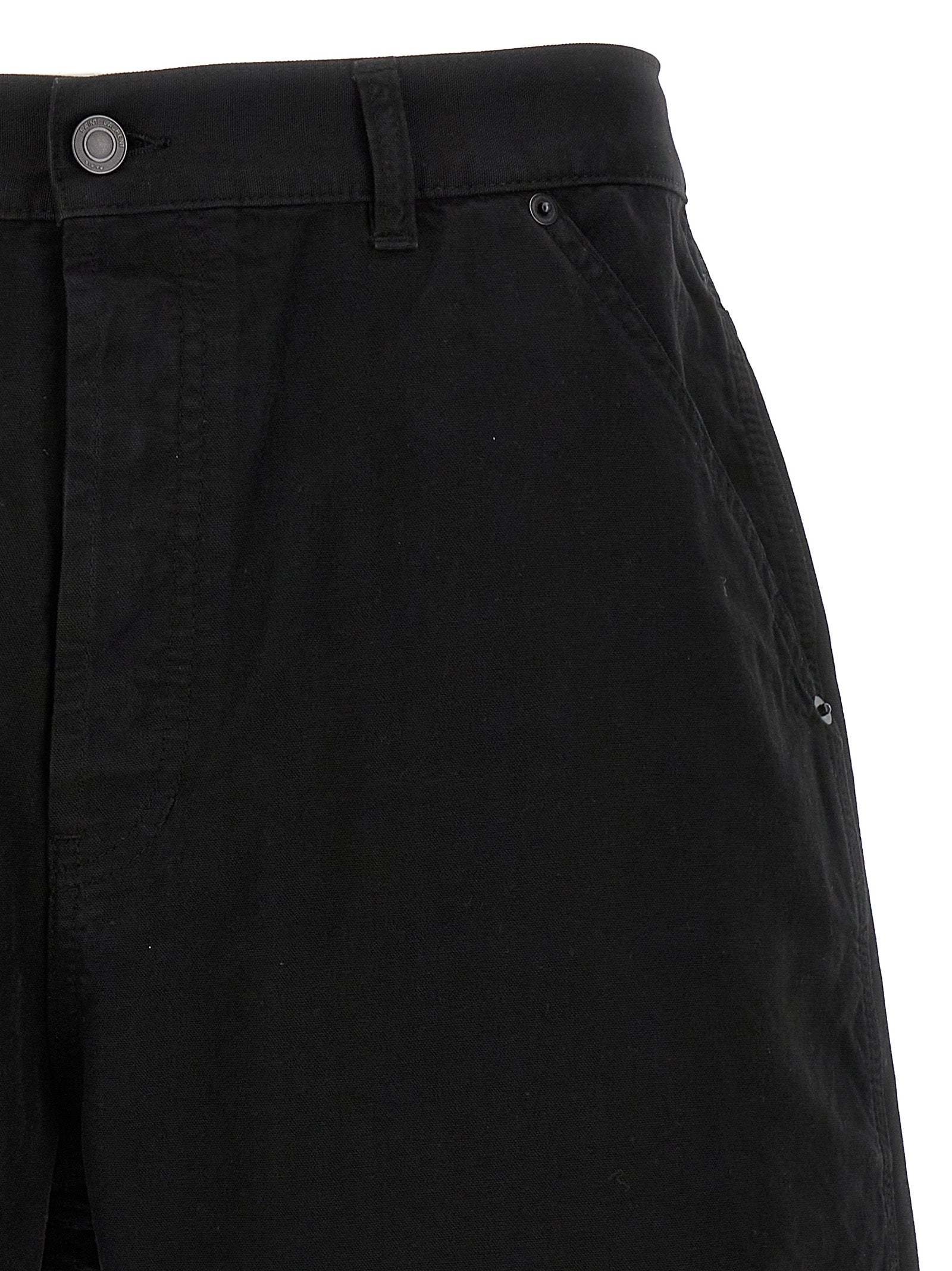 Saint Laurent Cotton Bermuda Shorts