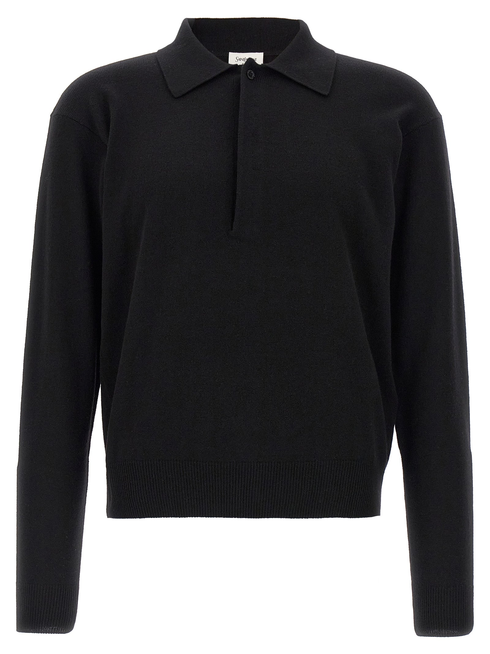 Saint Laurent Wool Polo Shirt