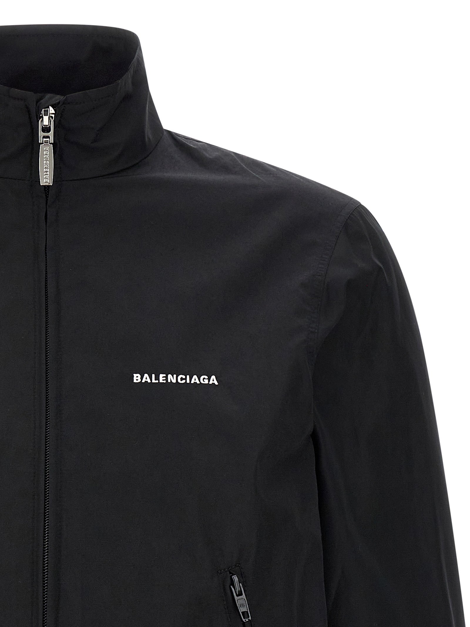 Balenciaga Logo Embroidery Jacket