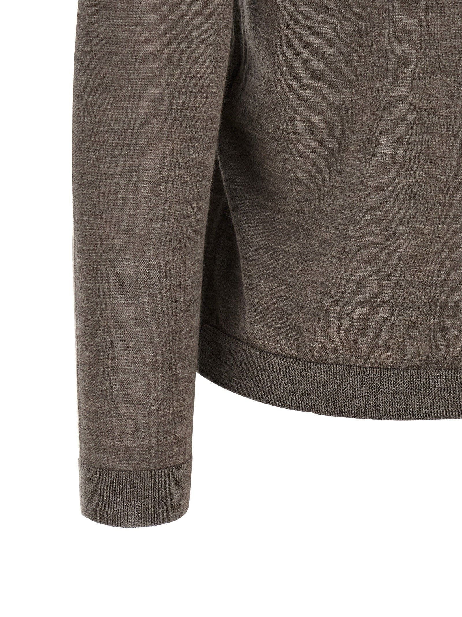 Co Sweater With Rolled Neckline