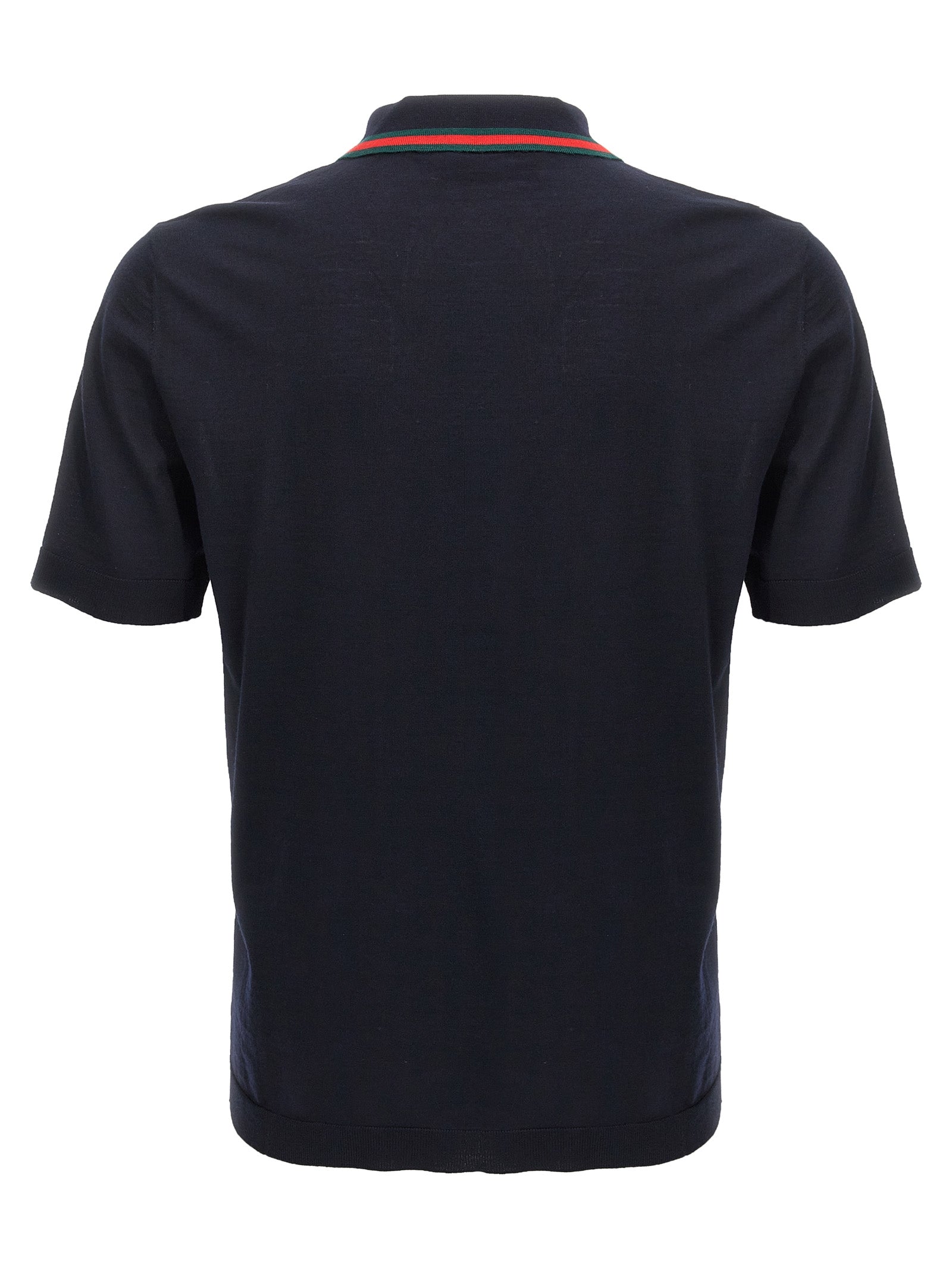 Gucci Web Ribbon Polo Shirt