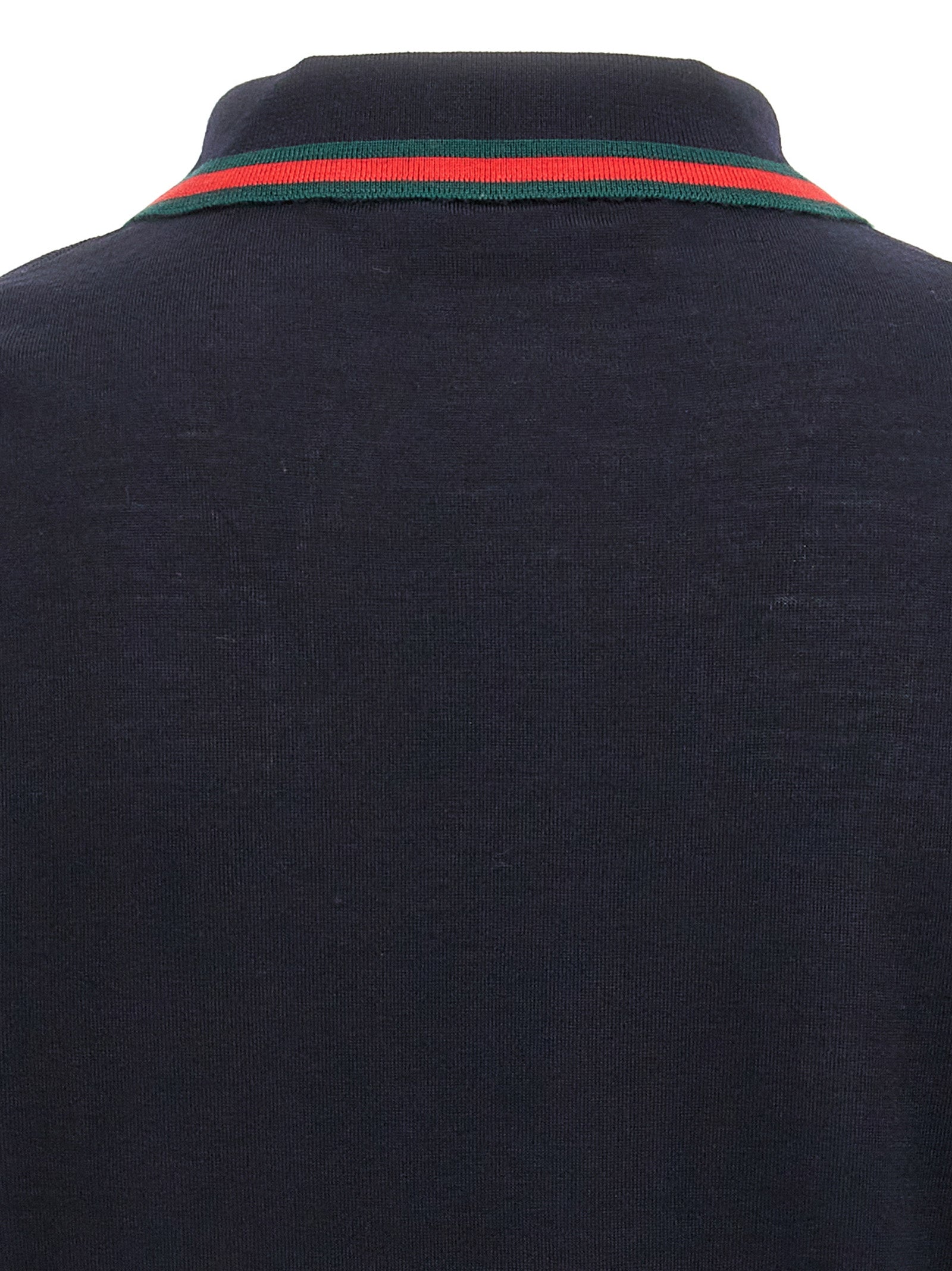 Gucci Web Ribbon Polo Shirt