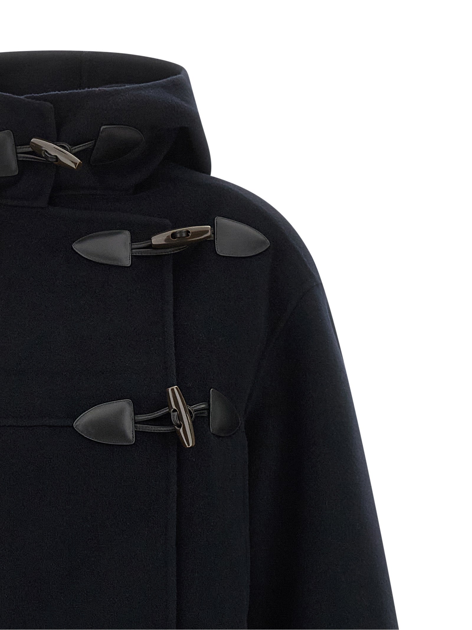 Rohe 'Duffle' Reversible Coat With Alamari
