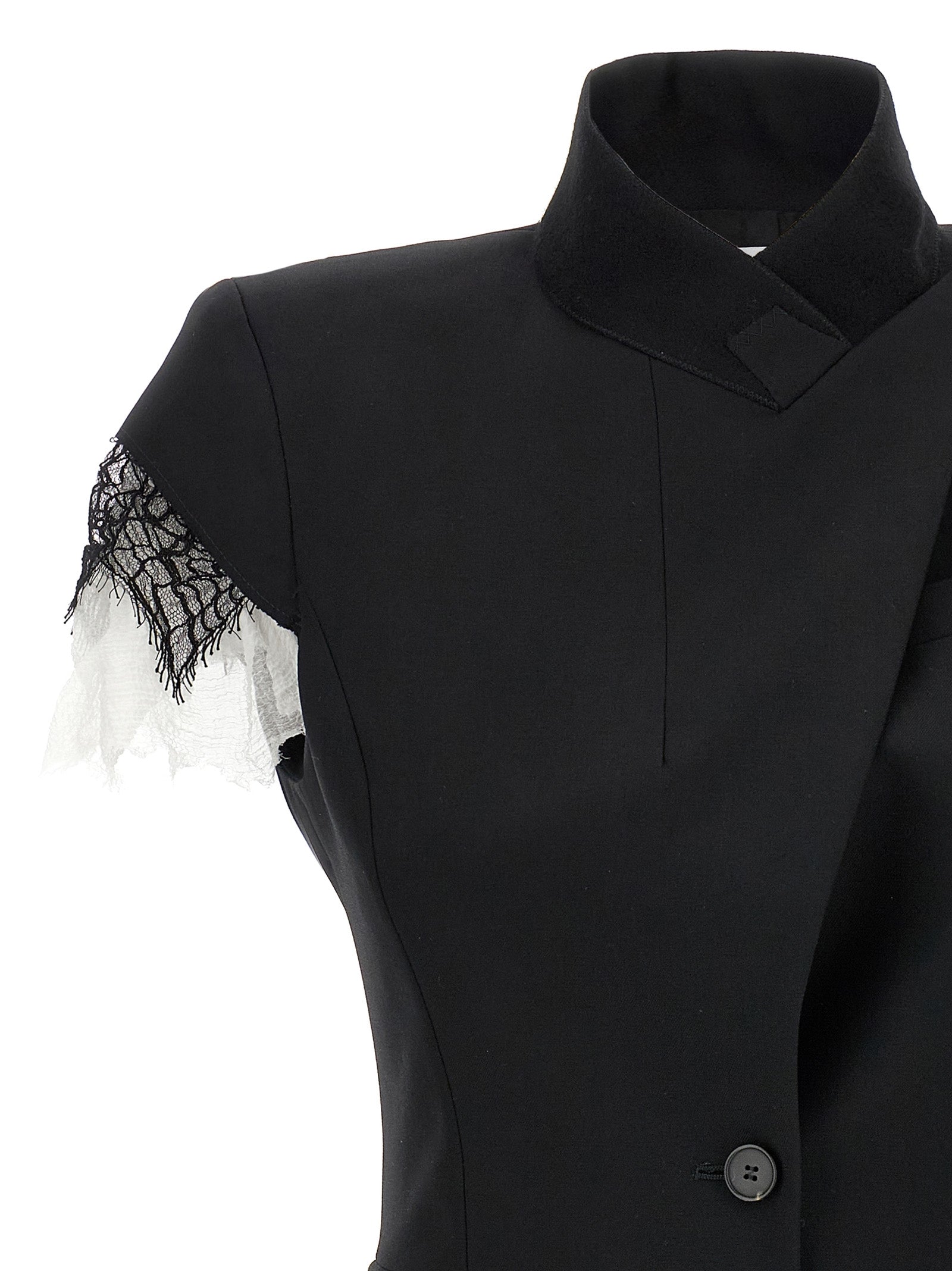 Mcqueen Lace Detail Blazer