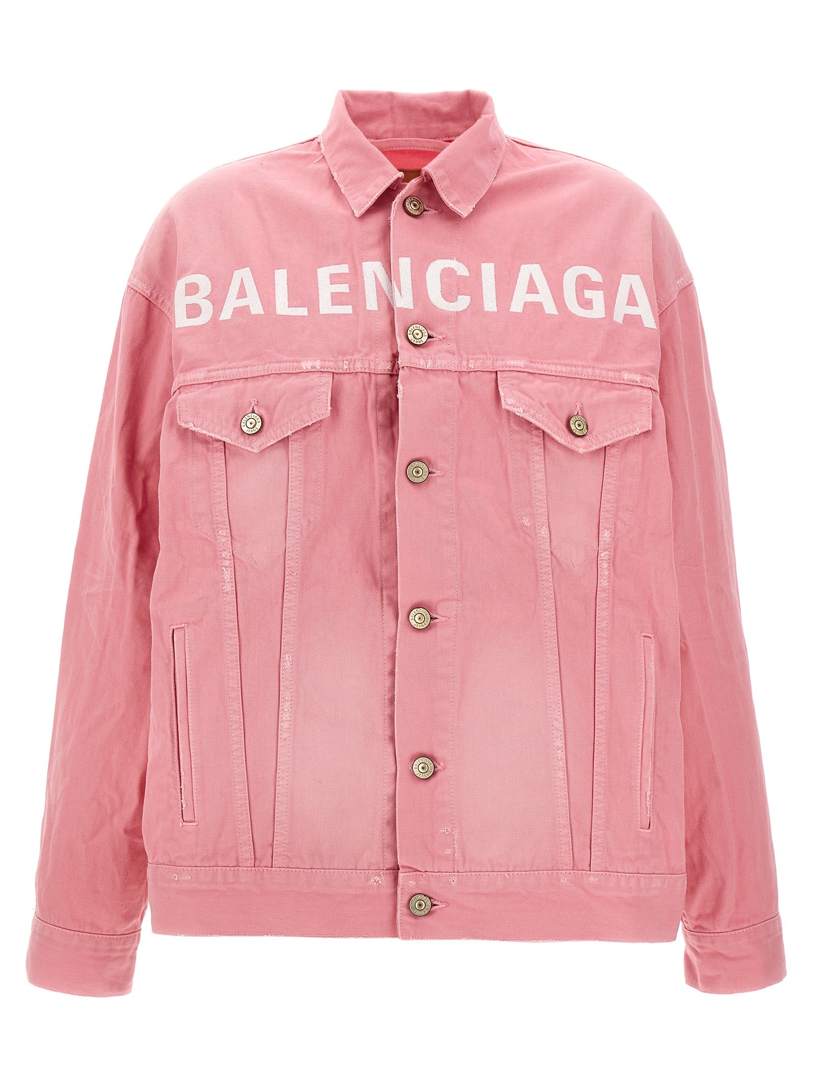 Balenciaga Logo Embroidery Jacket