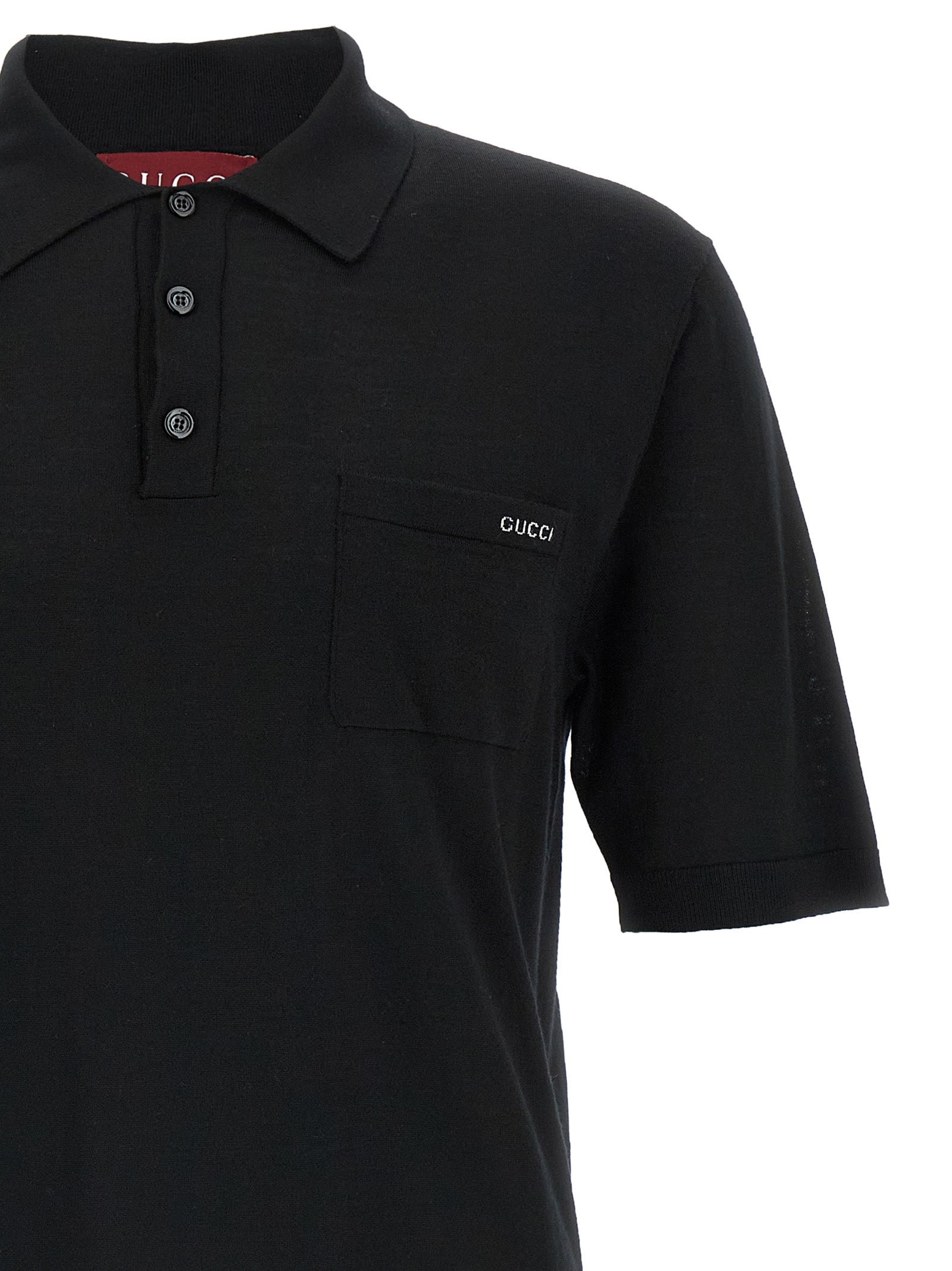 Gucci 'Intarsio Gucci' Polo Shirt