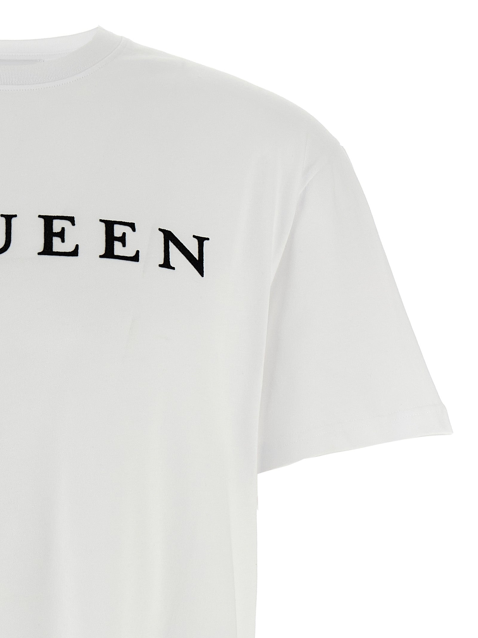 Mcqueen Flocked 'Mcqueen' T-Shirt