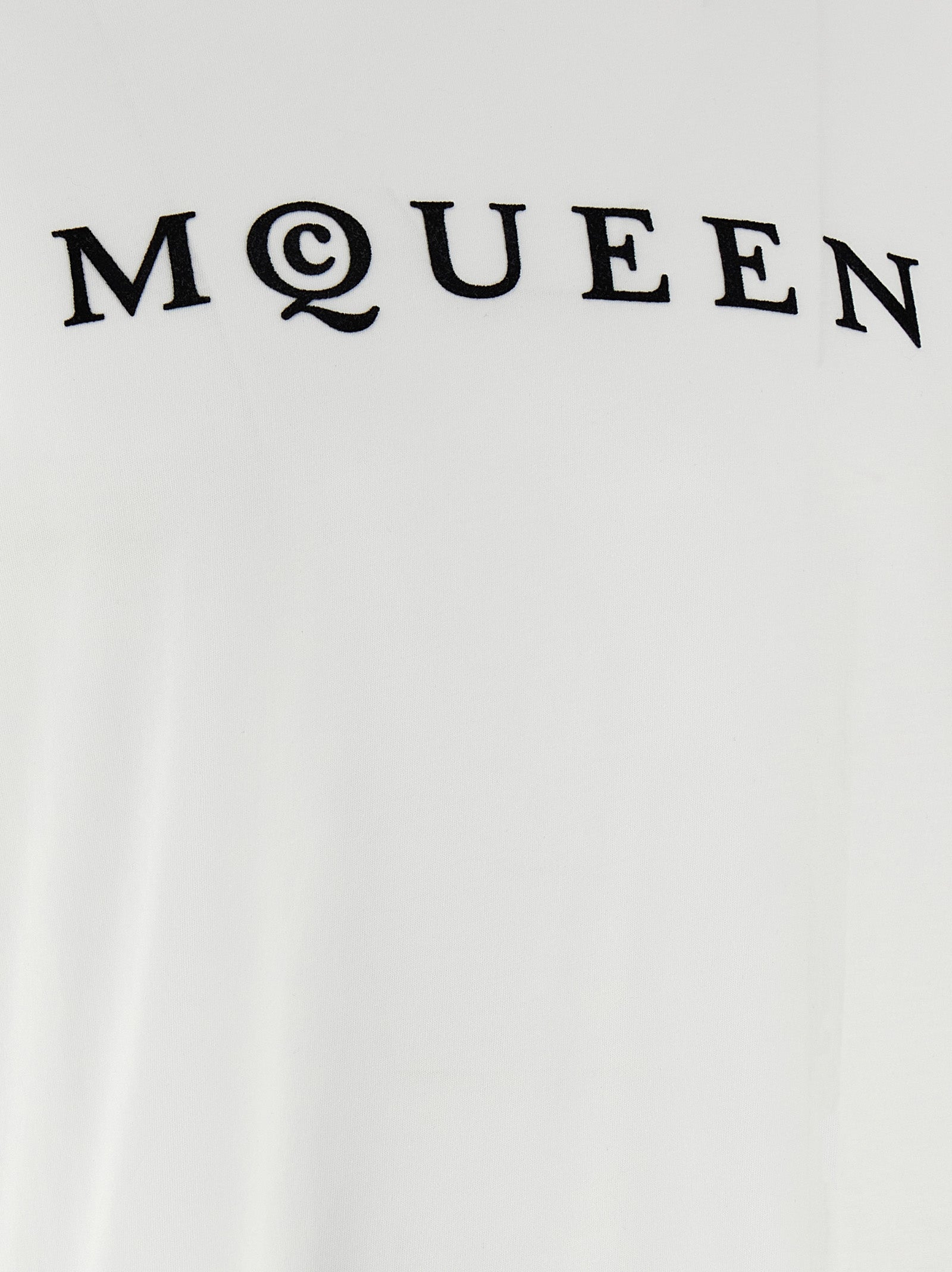 Mcqueen Flocked 'Mcqueen' T-Shirt