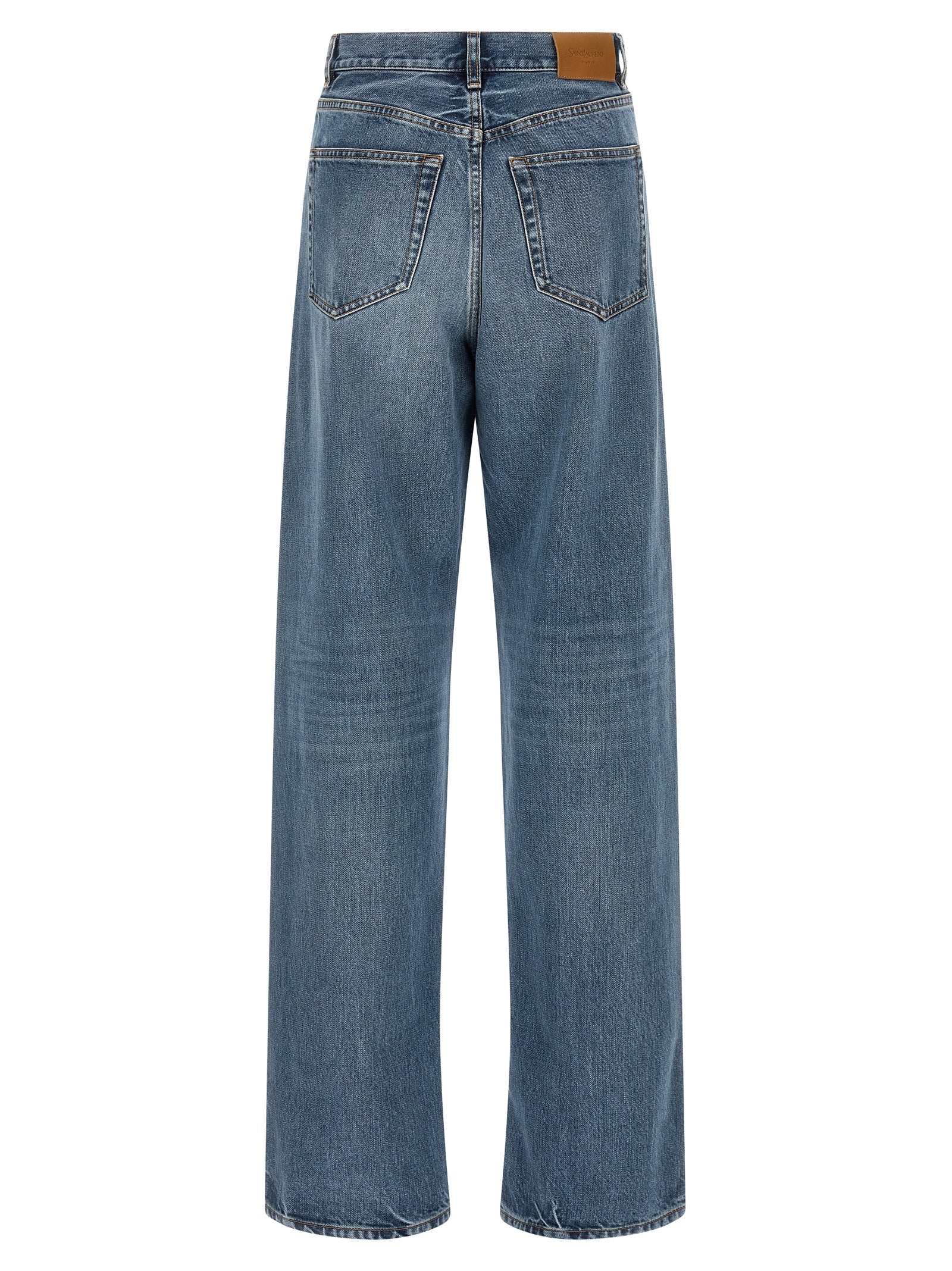 Saint Laurent V-Shaped Waist Jeans