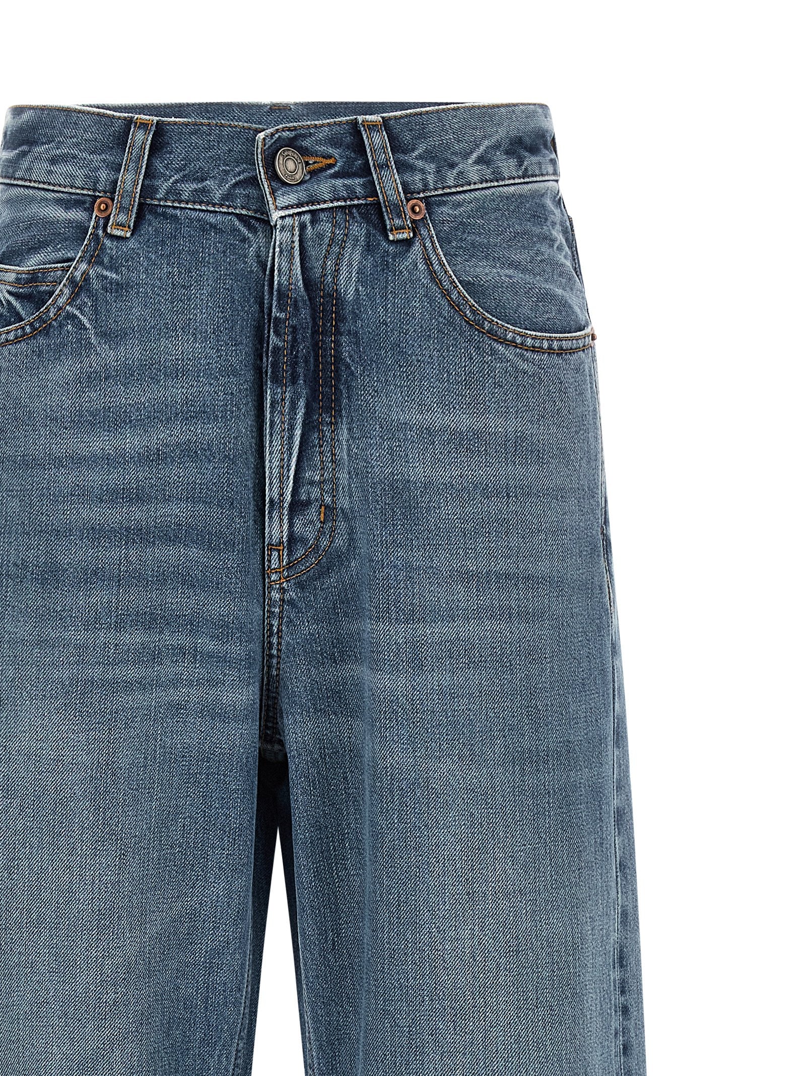 Saint Laurent V-Shaped Waist Jeans