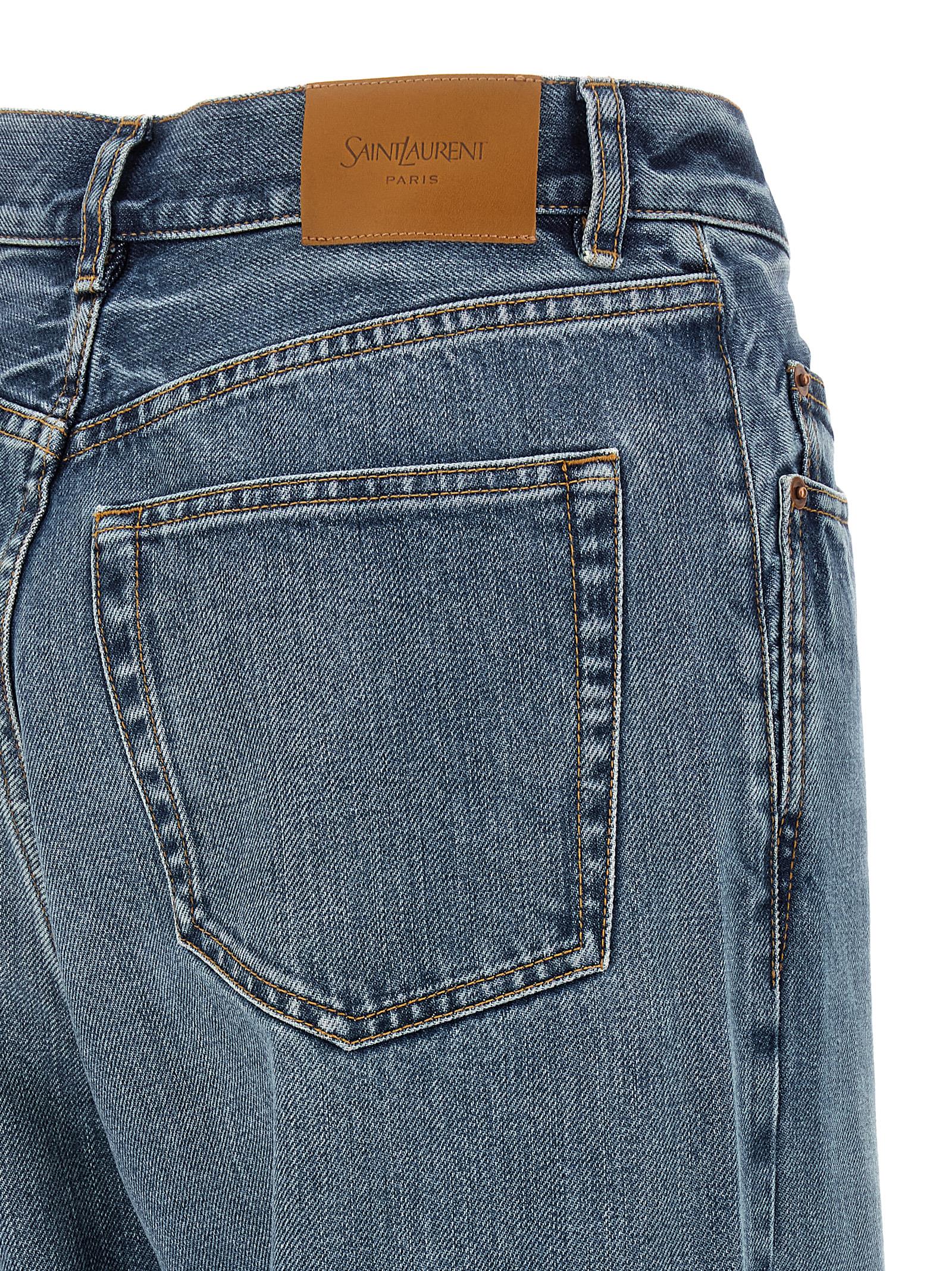 Saint Laurent V-Shaped Waist Jeans