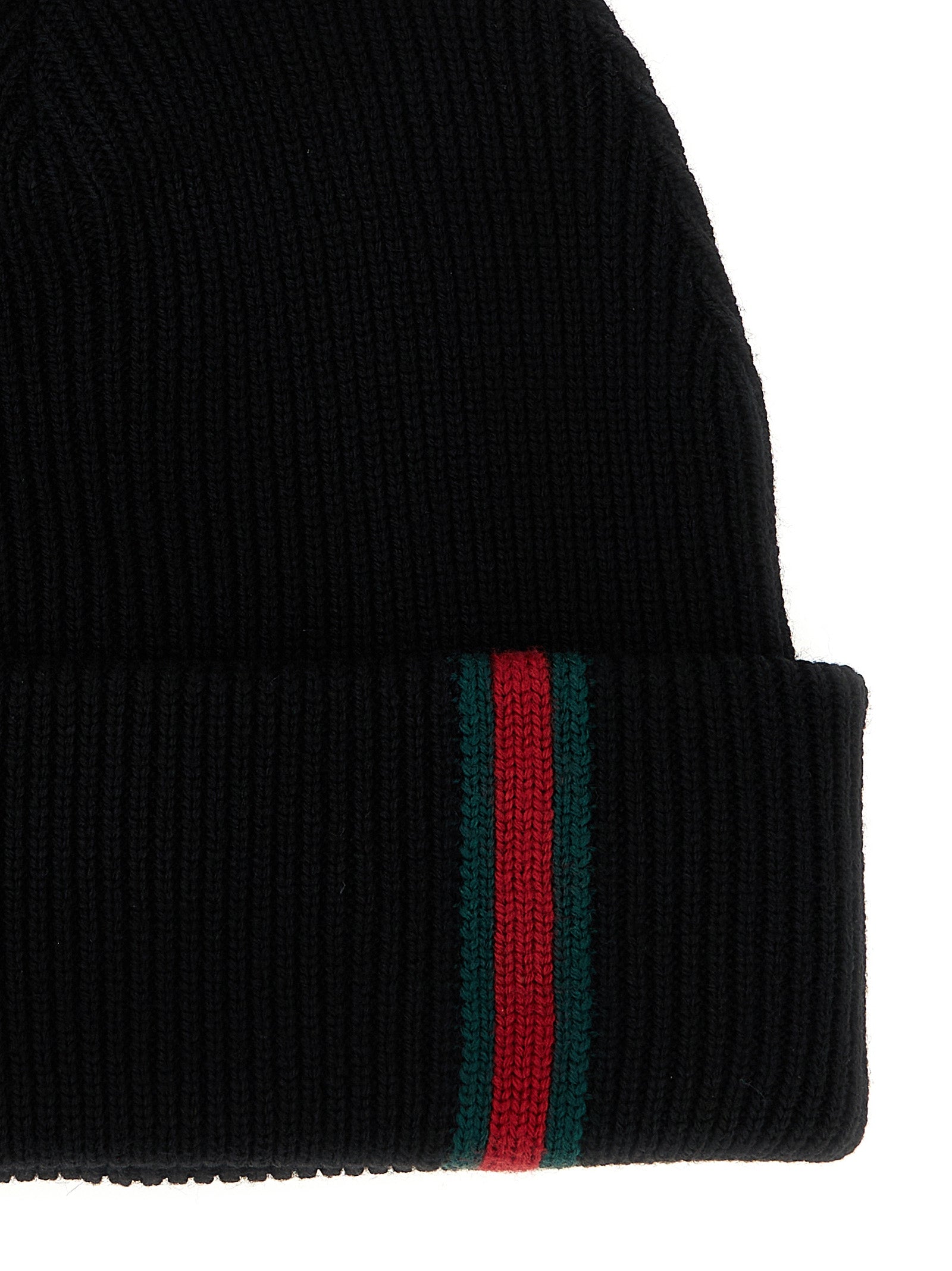 Gucci Web Detail Beanie