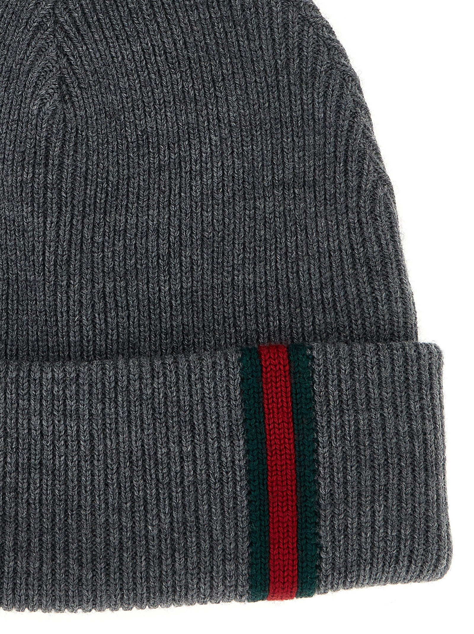 Gucci Web Detail Beanie