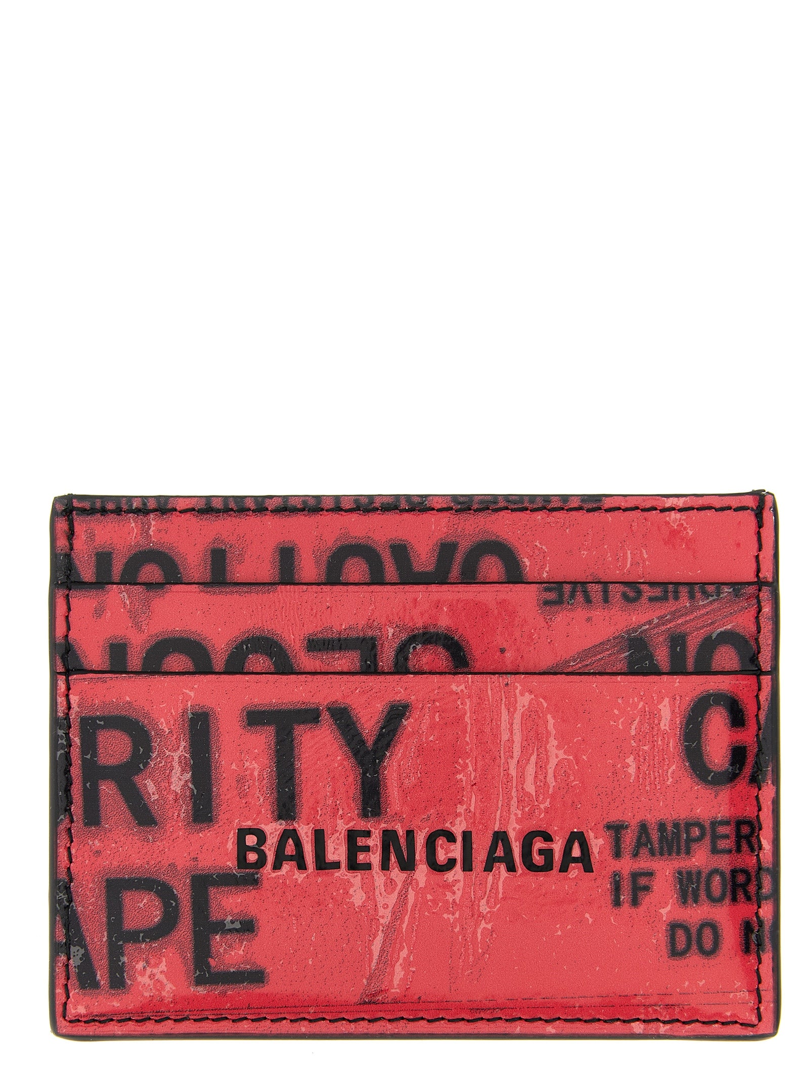 Balenciaga 'Tape Type' Card Holder