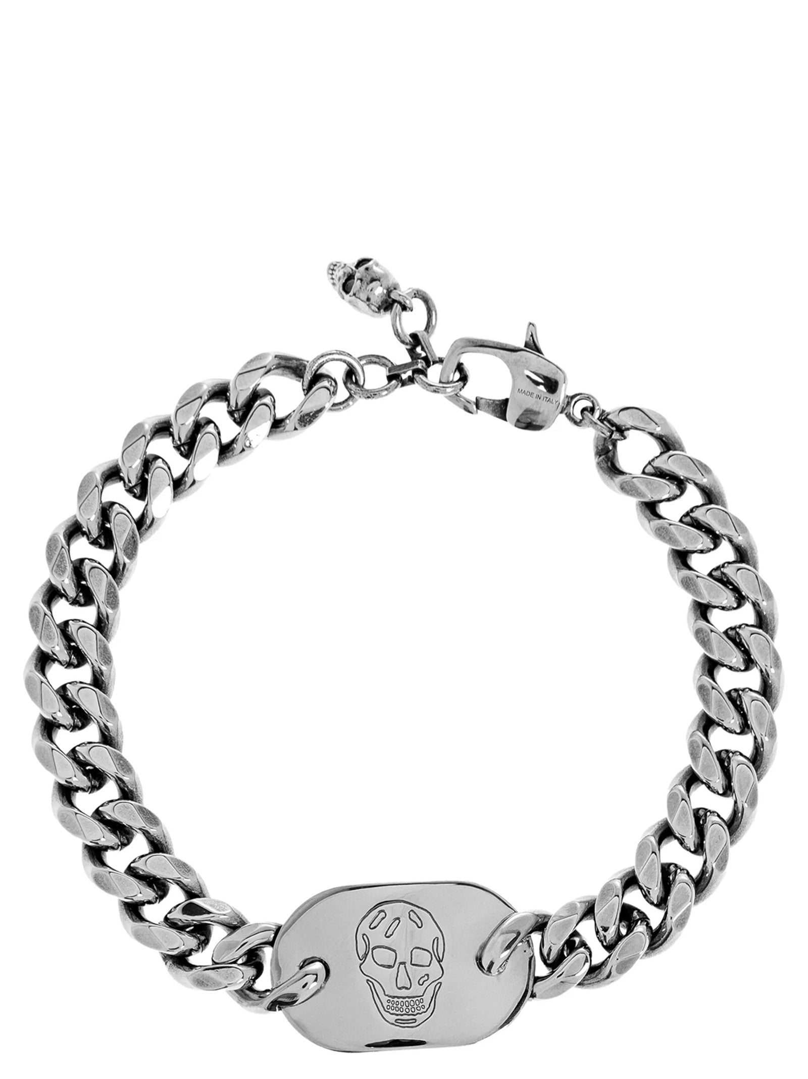 Mcqueen 'Skull Plate' Bracelet