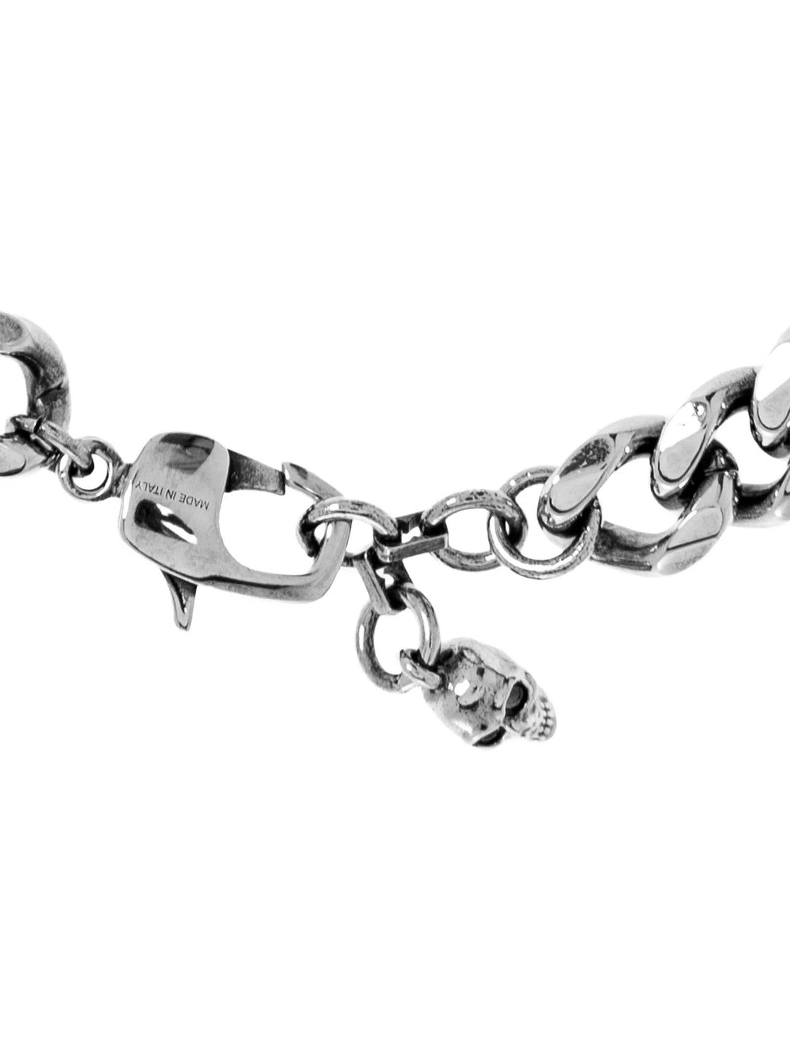 Mcqueen 'Skull Plate' Bracelet