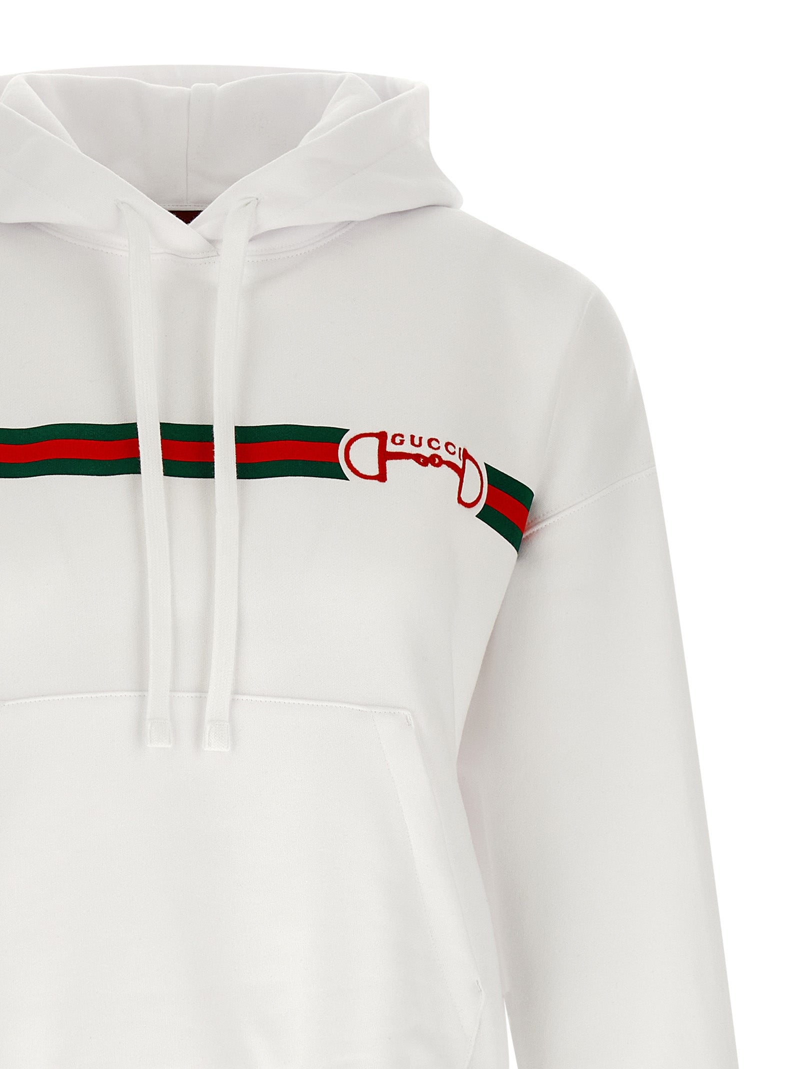 Gucci 'Morsetto Gucci' Embroidery Hoodie