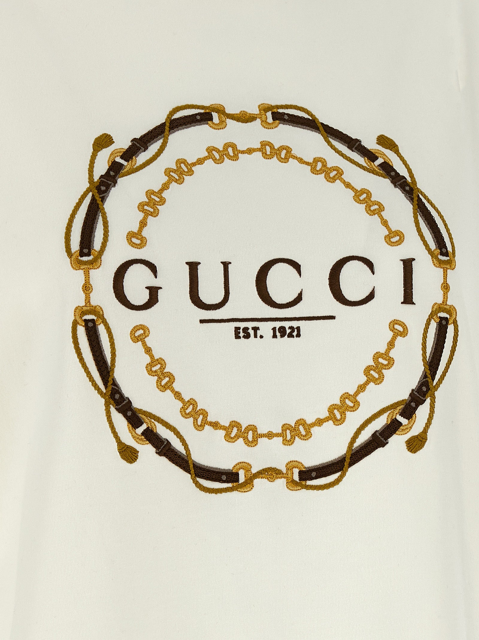 Gucci 'Briglie Gucci Est 1921' T-Shirt