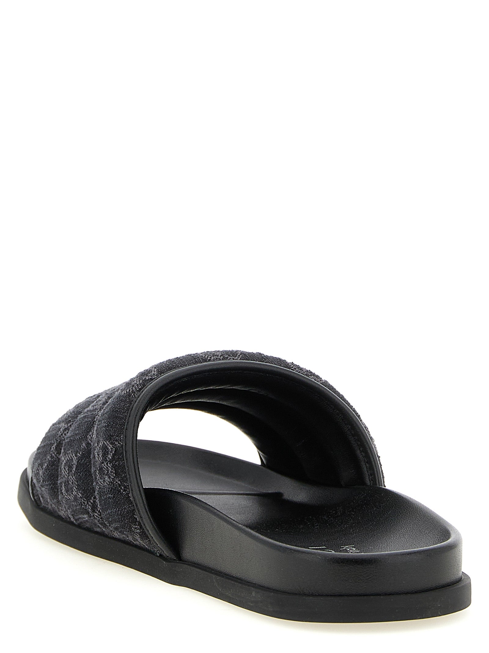 Gucci Gg Denim Slides