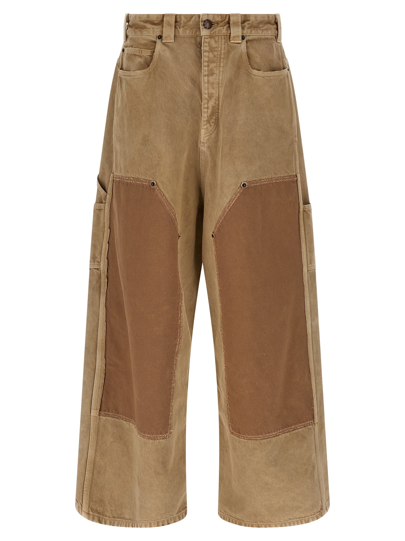 Balenciaga 'Baggy Ripped Off' Jeans