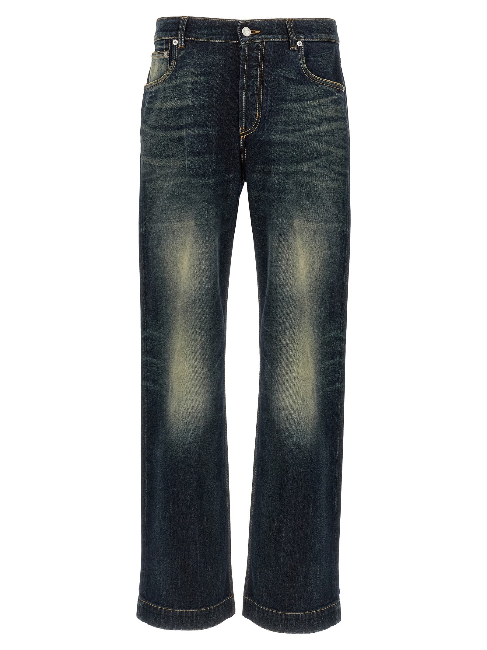 Mcqueen Wide Leg Jeans