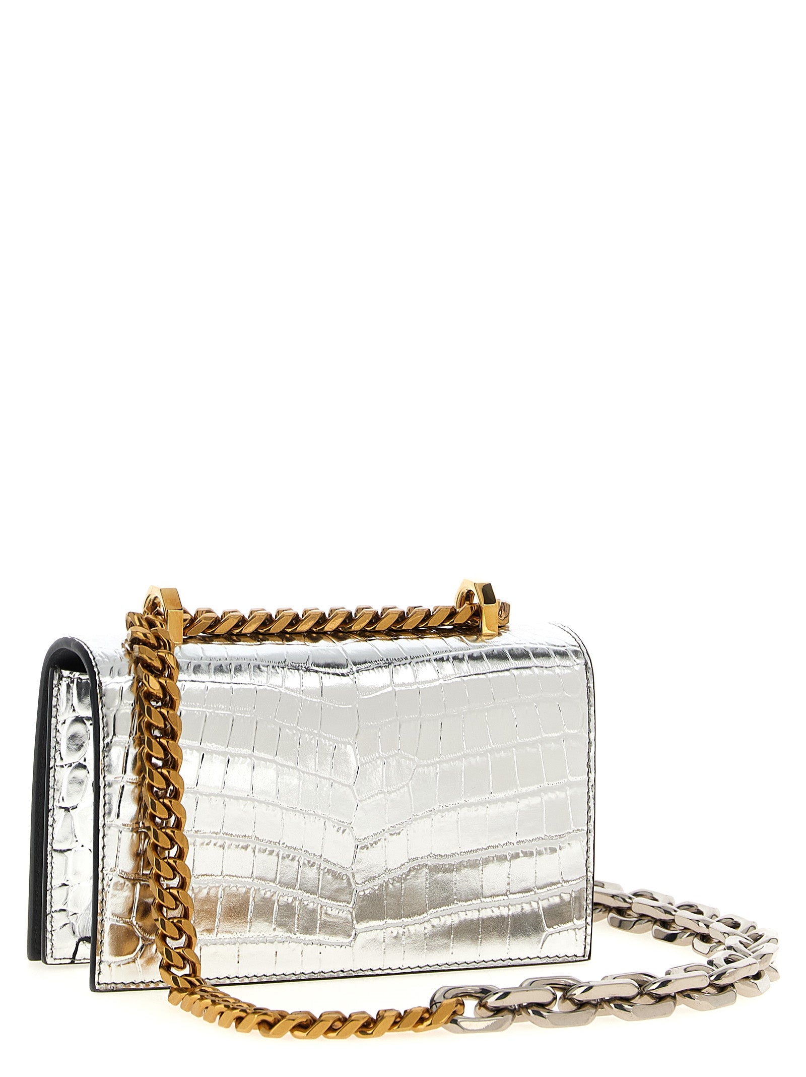 Mcqueen 'Jewelled Satchel' Mini Crossbody Bag