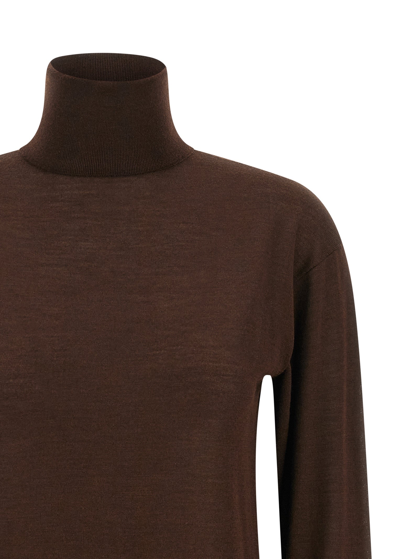 Saint Laurent Turtleneck Sweater Dropped Shoulders