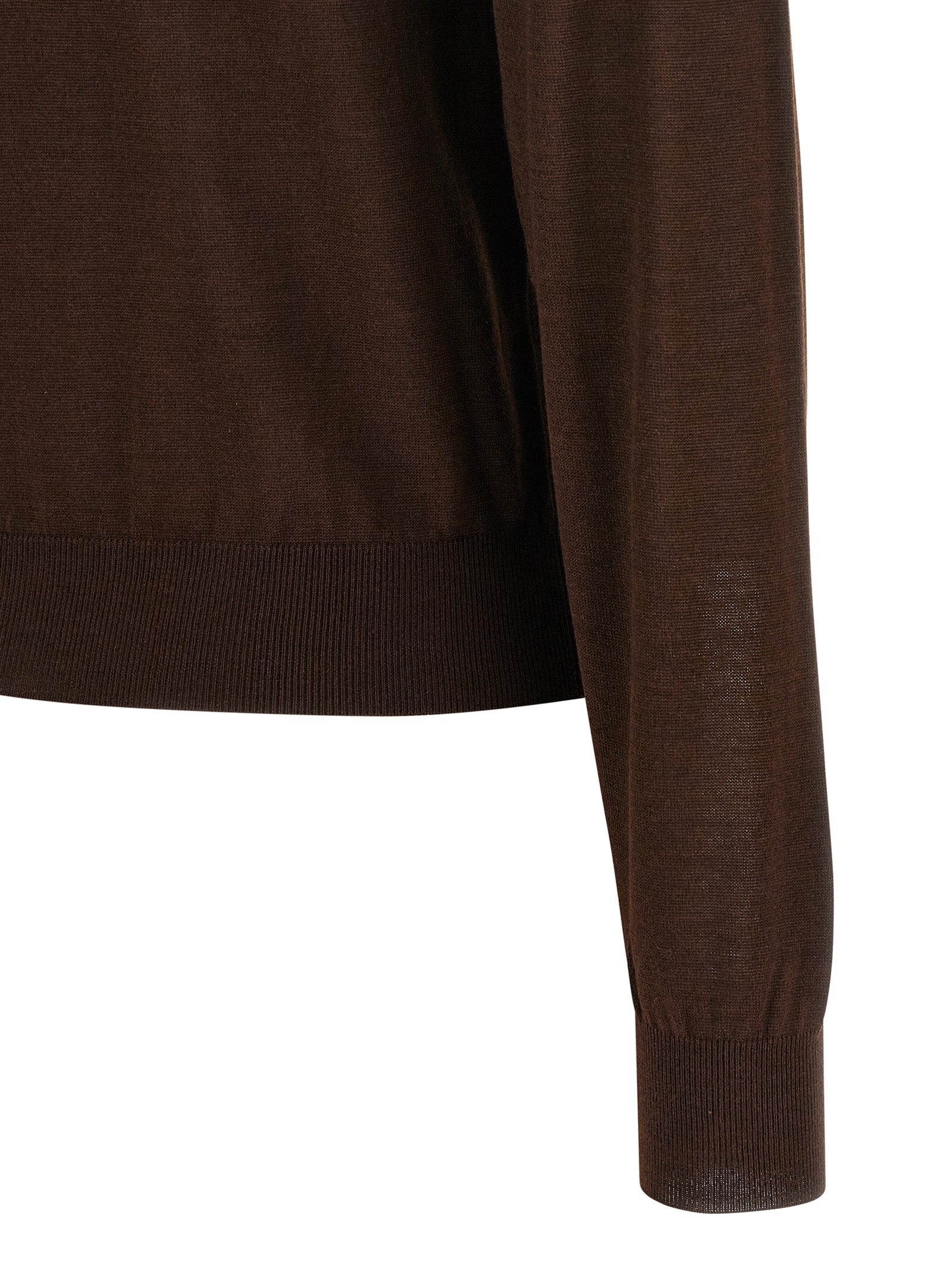 Saint Laurent Turtleneck Sweater Dropped Shoulders