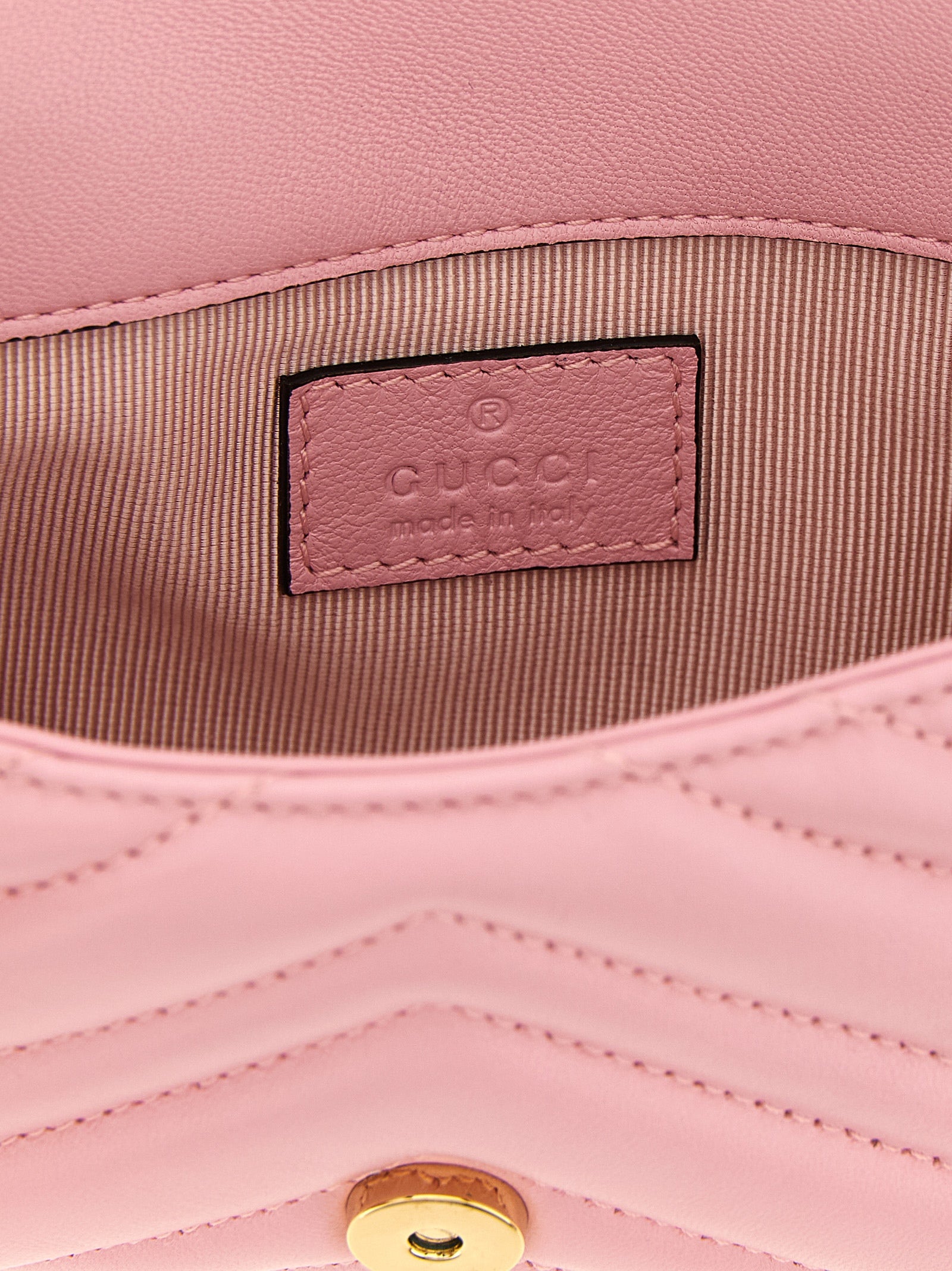 Gucci 'Gg Marmont' Chevron Crossbody Bag