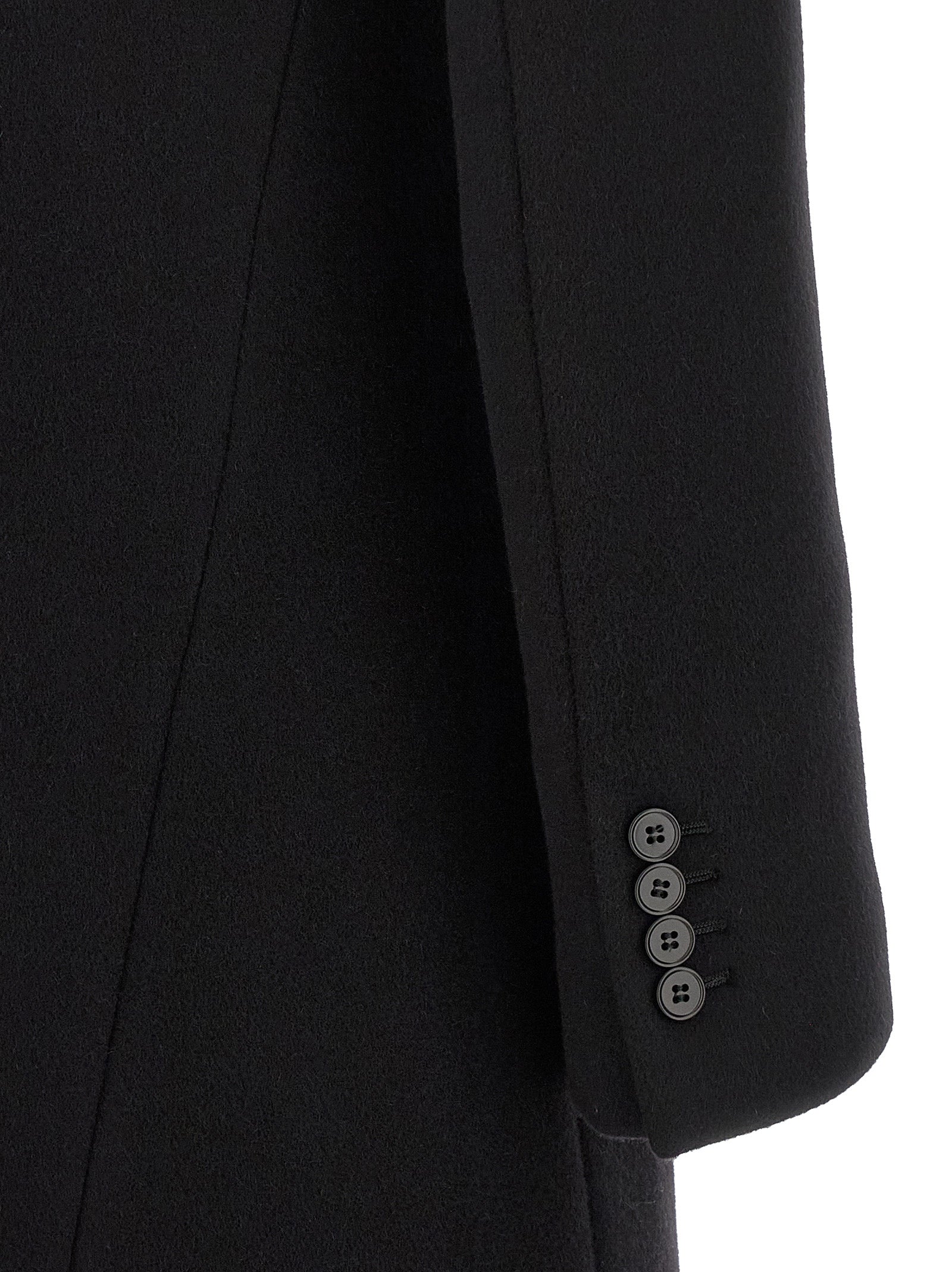 Mcqueen Wool And Cashmere Coat