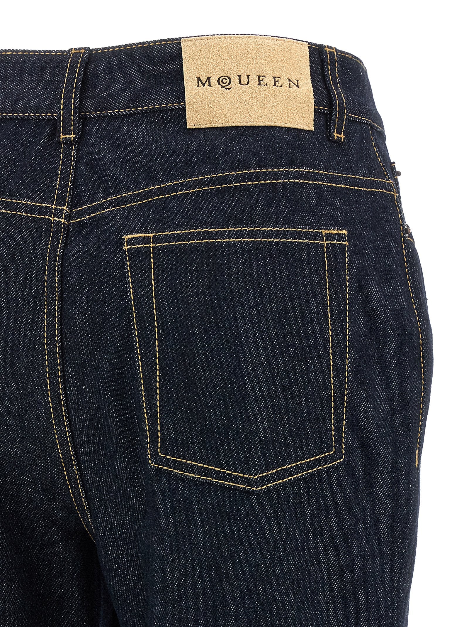 Mcqueen Straight Leg Jeans