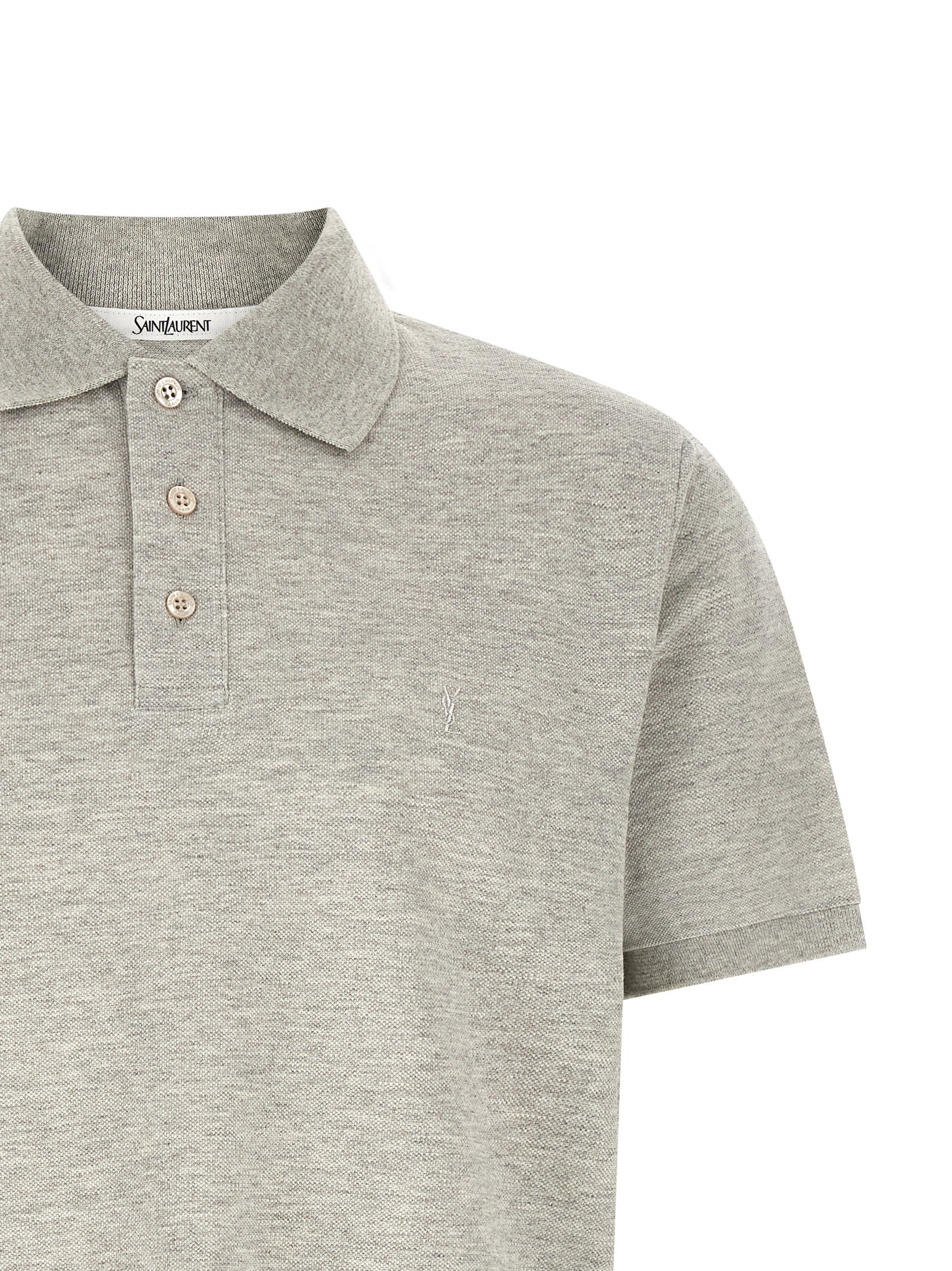 Saint Laurent 'Cassandre' Polo Shirt