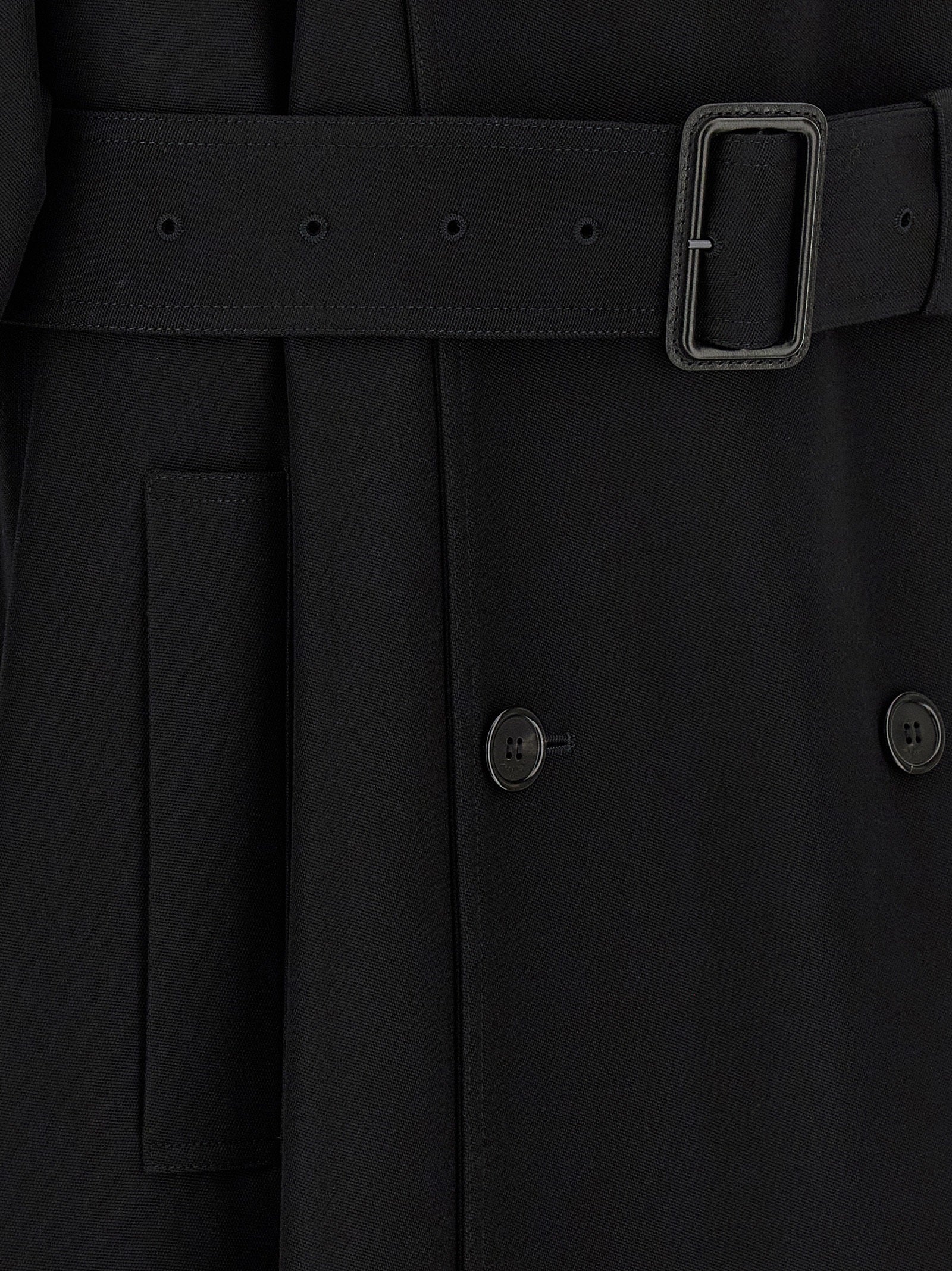 Saint Laurent Double-Breasted Coat