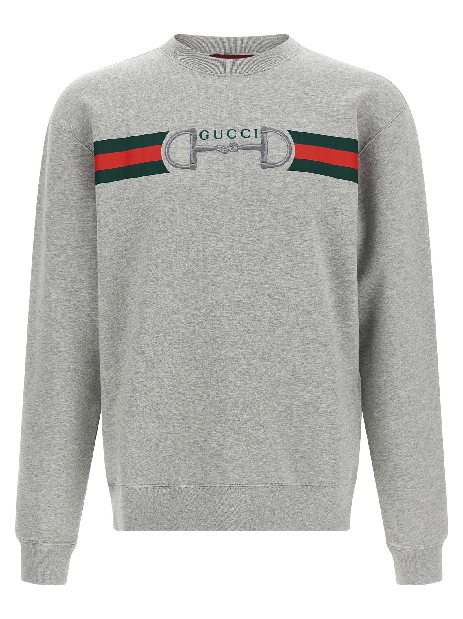 Gucci Web Ribbon And Horsebit Sweatshirt