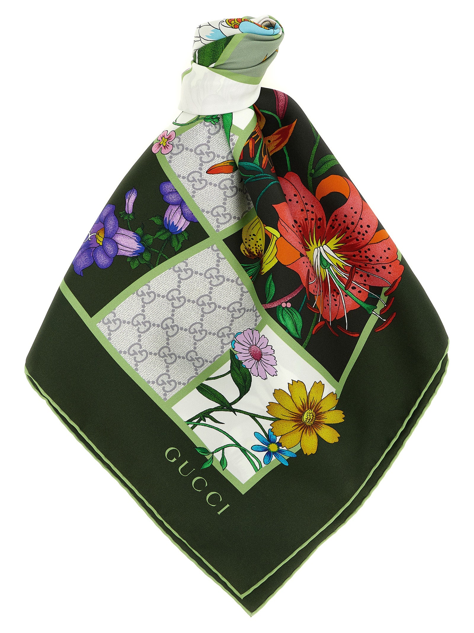 Gucci 'Flora' And Gg Silk Yore