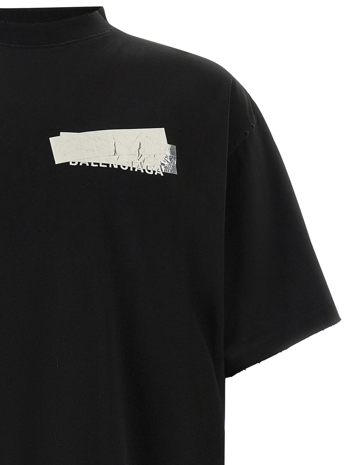 Balenciaga 'Silver Tape' T-Shirt