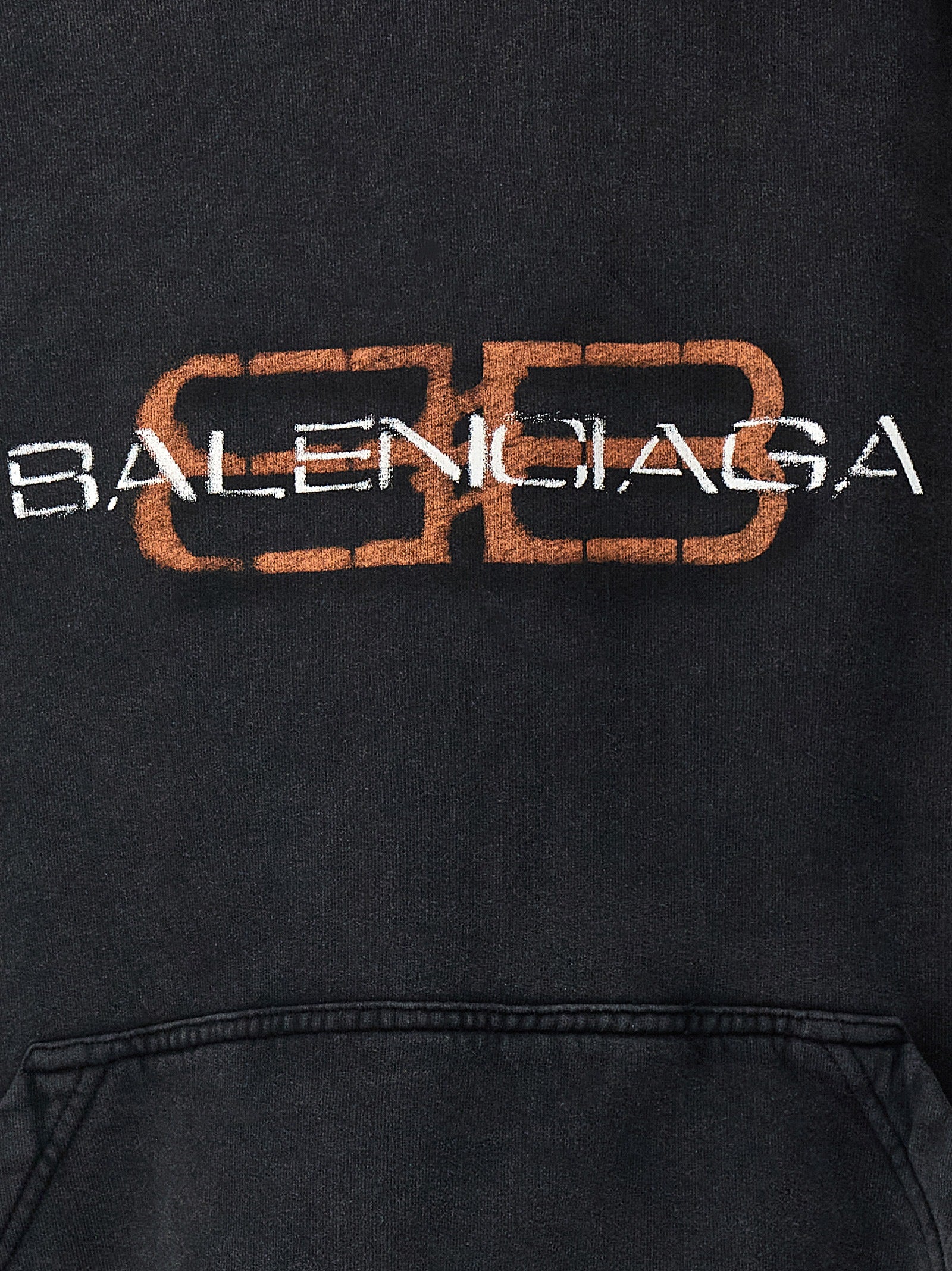 Balenciaga Printed Hoodie