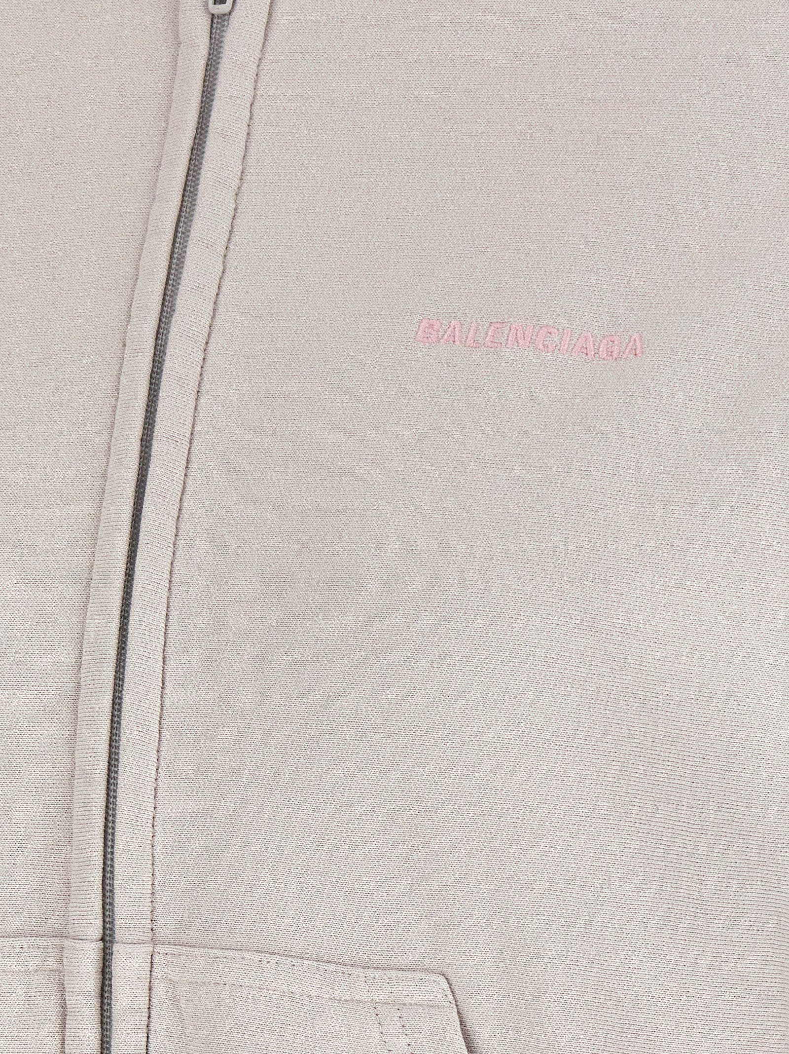 Balenciaga Logo Embroidery Hoodie