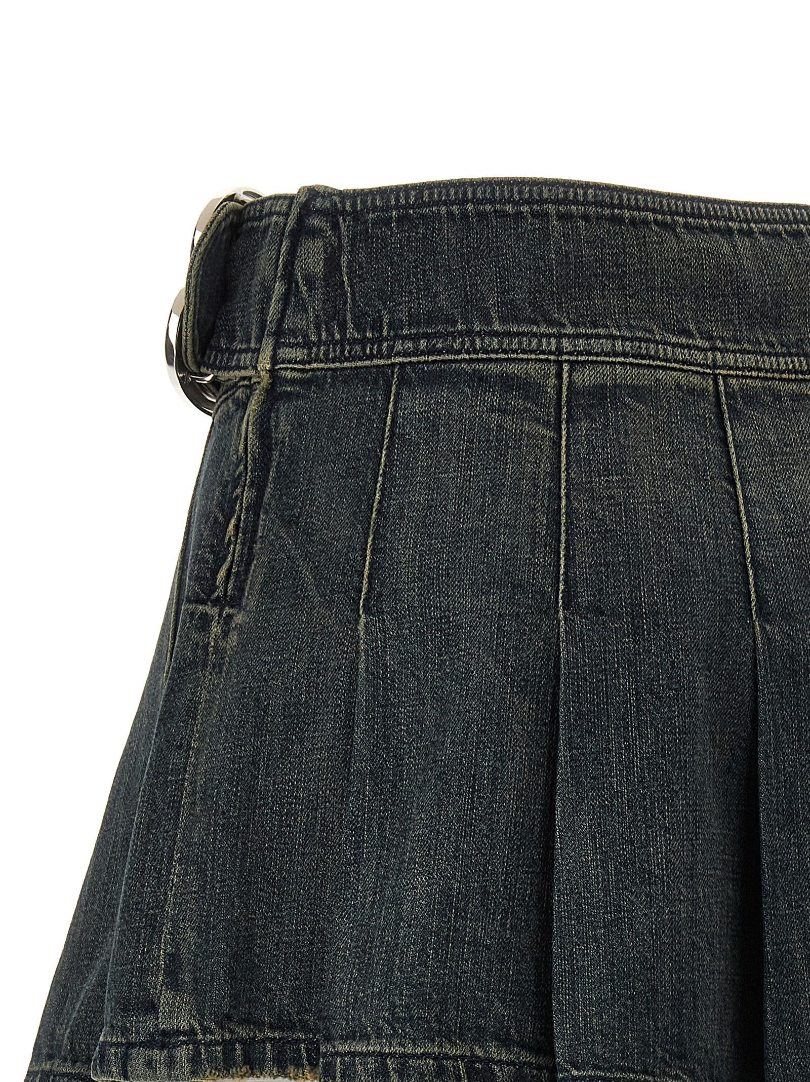 Balenciaga 'Buckle Pleated' Skirt