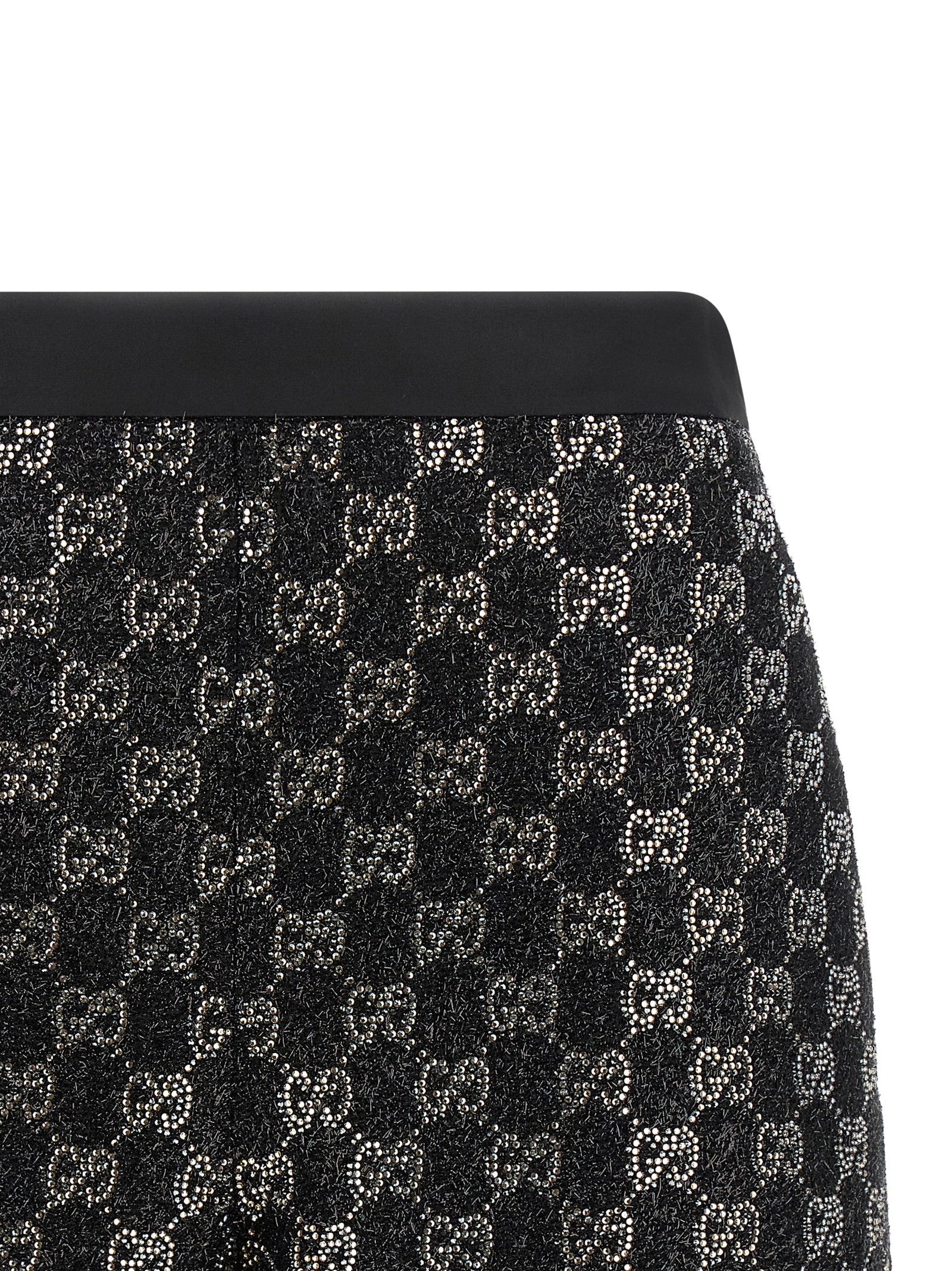 Gucci Gg Lamé Tweed Shorts